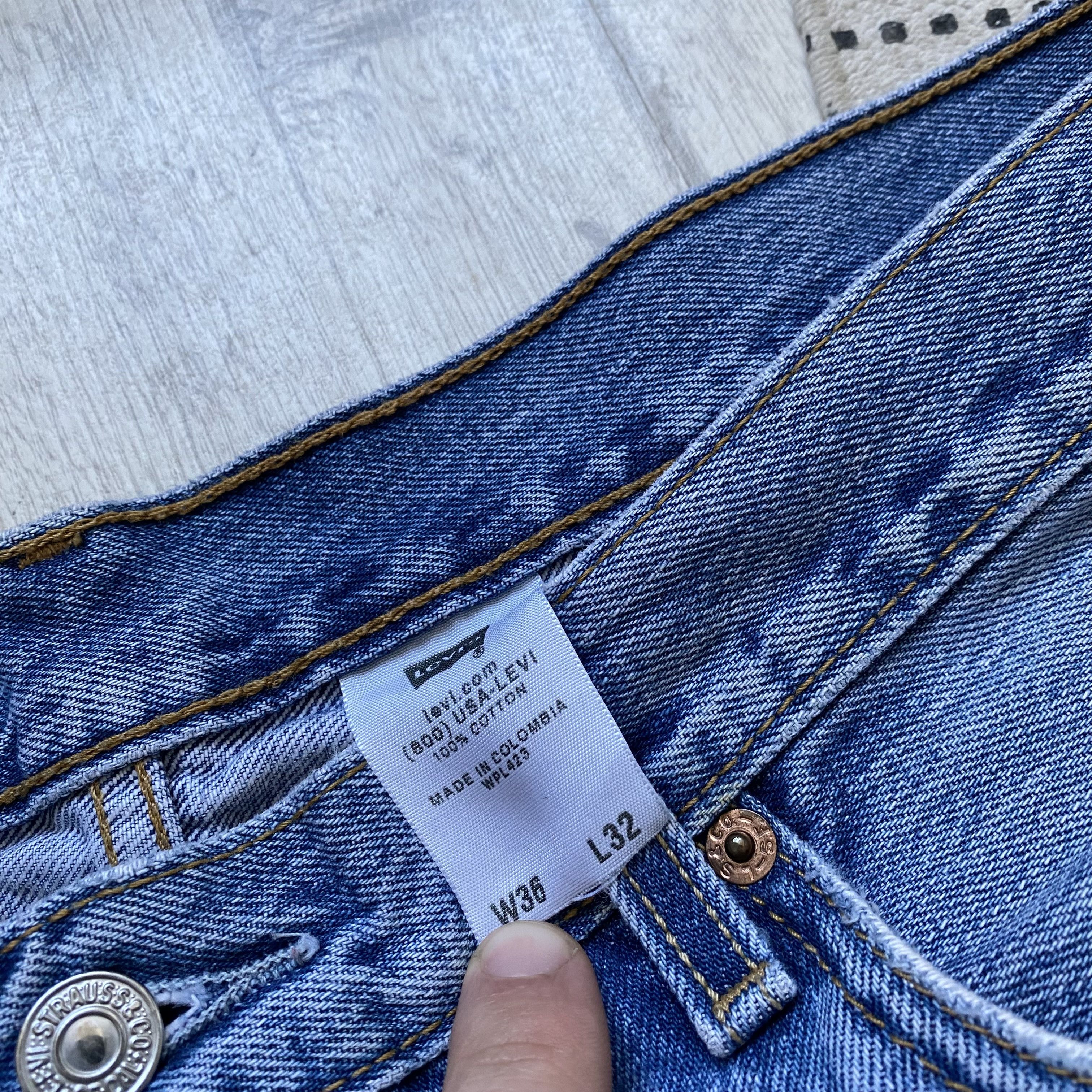 Levi's Vintage Clothing 👖Vintage 90's Levis jeans 501 Distressed Denim pants Y2K Size US 34 / EU 50 - 11 Thumbnail