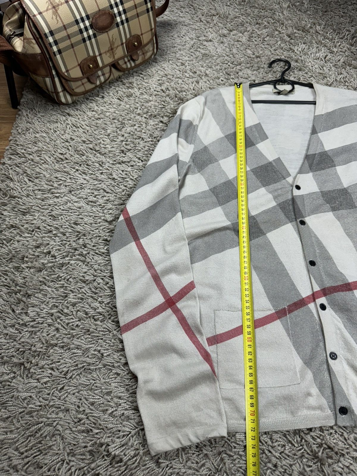 Burberry × Vintage Vintage wool rare sweater Burberry original casual item Size US M / EU 48-50 / 2 - 5 Thumbnail