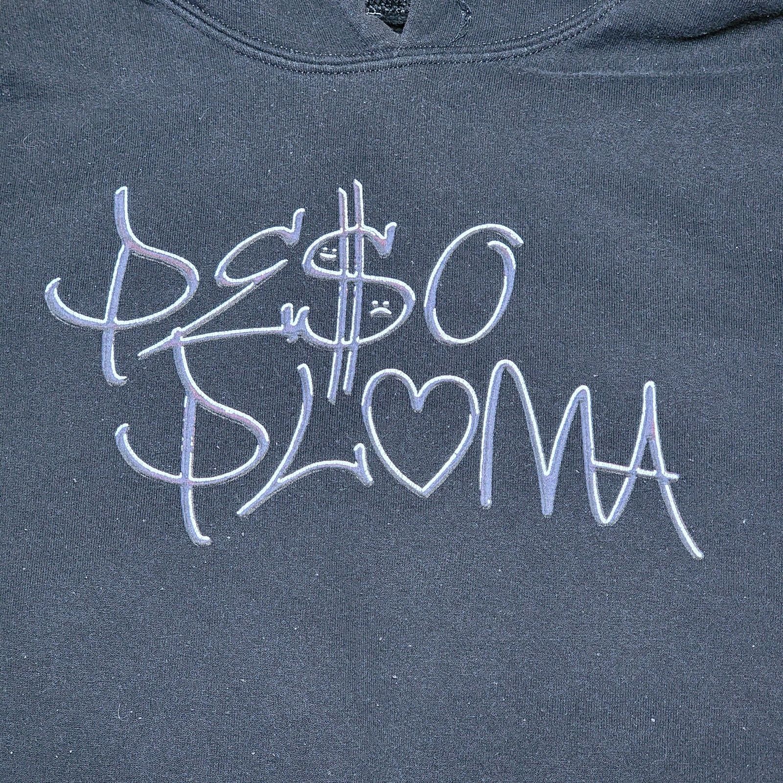 Other Peso Pluma LS Pullover Unisex Hoodie "Double P Tour" -Medium Size M / US 6-8 / IT 42-44 - 2 Thumbnail