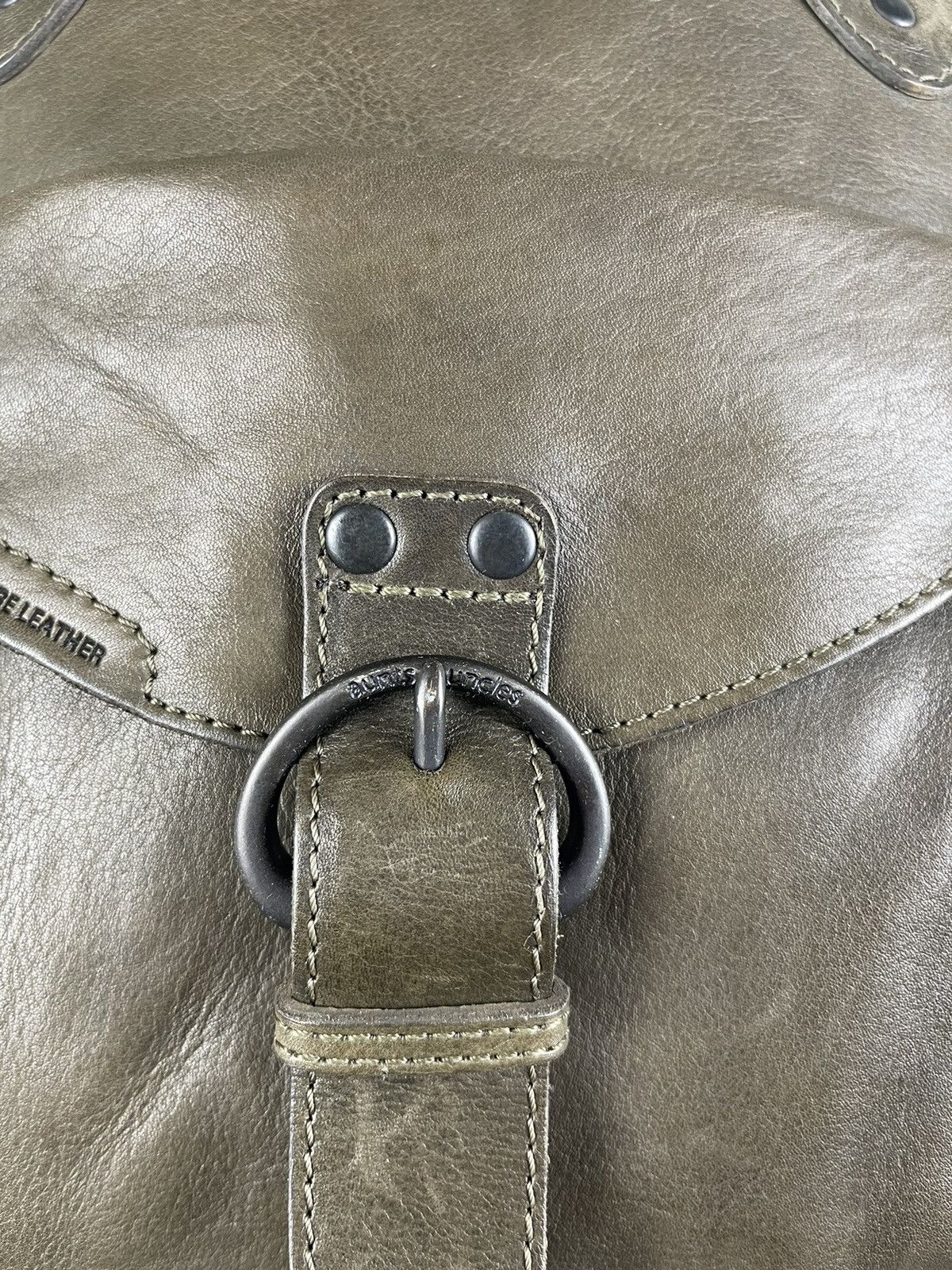 Vintage Aunts & Uncles Y2K All Pure Leather Brown Tote Shoulder Bag Size ONE SIZE - 5 Thumbnail