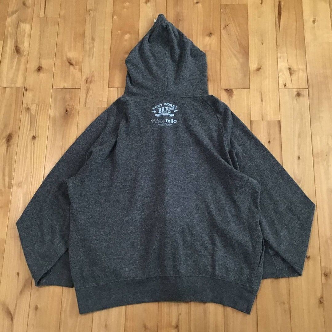 Bape BAPE Milo College Logo Full Zip Hoodie a bathing ape NIGO Size US L / EU 52-54 / 3 - 3 Thumbnail