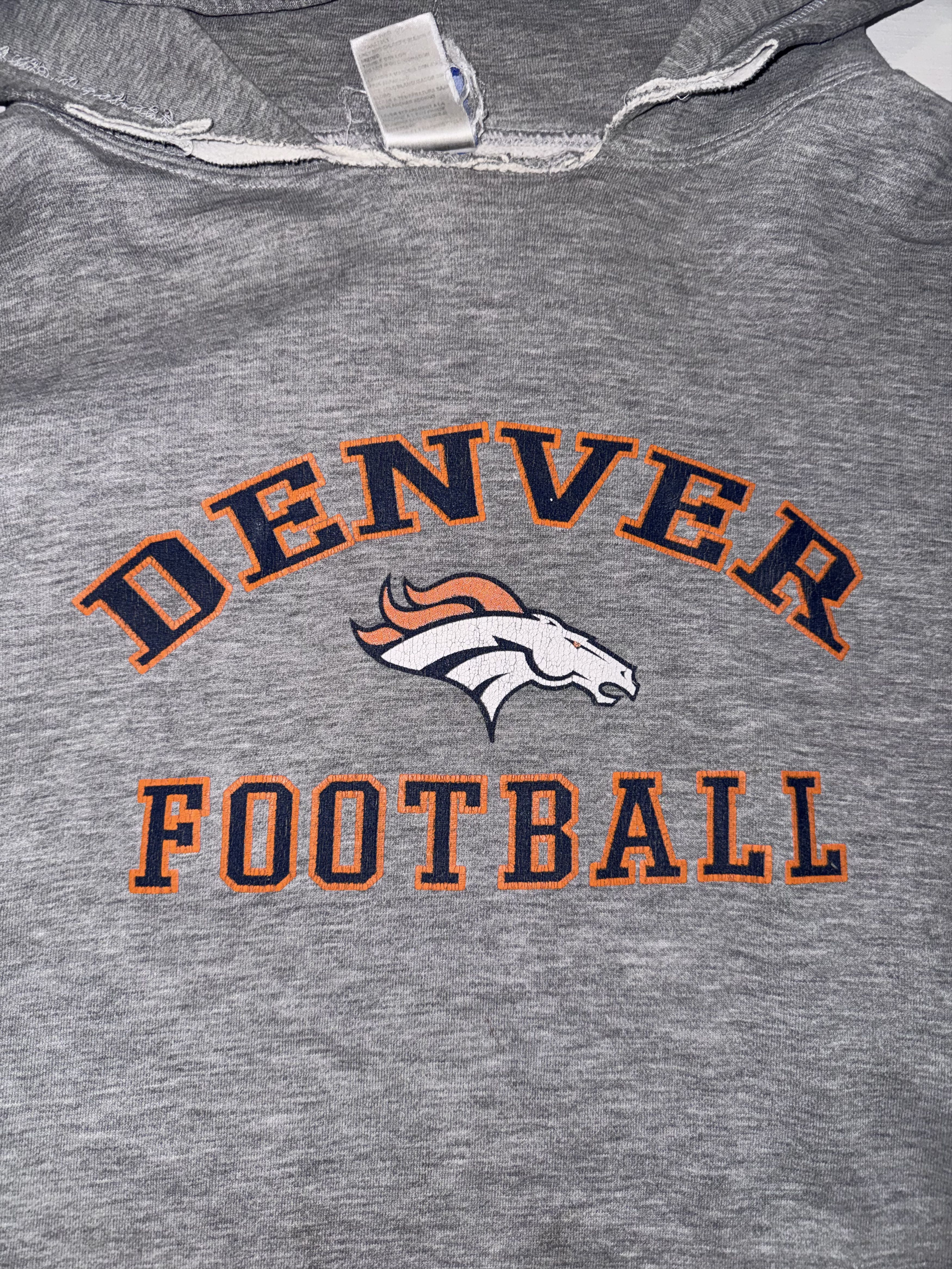 Reebok Vintage Denver Broncos Reebok Hoodie – Men’s Large Size US L / EU 52-54 / 3 - 2 Thumbnail