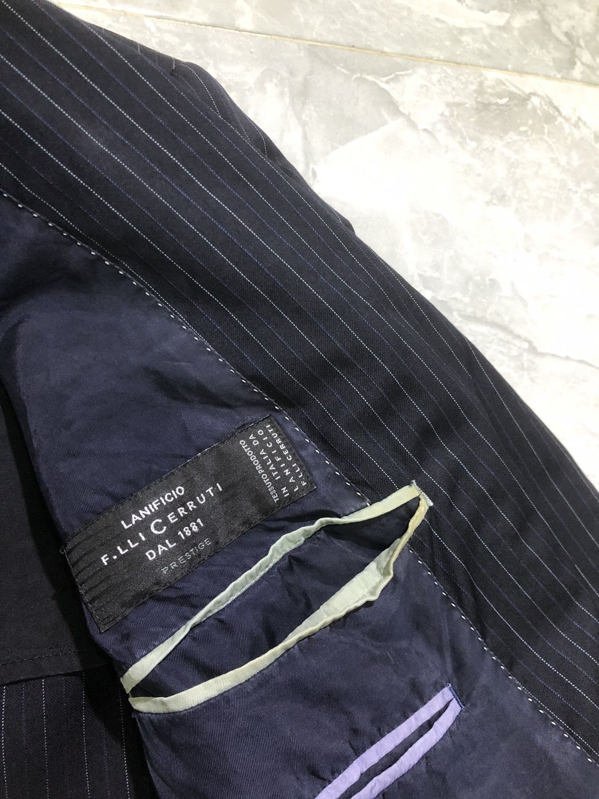 Cerruti 1881 × Paul Smith Paul Smith x Lanificio Cerruti blazer suit single breasted Size 38R - 9 Thumbnail