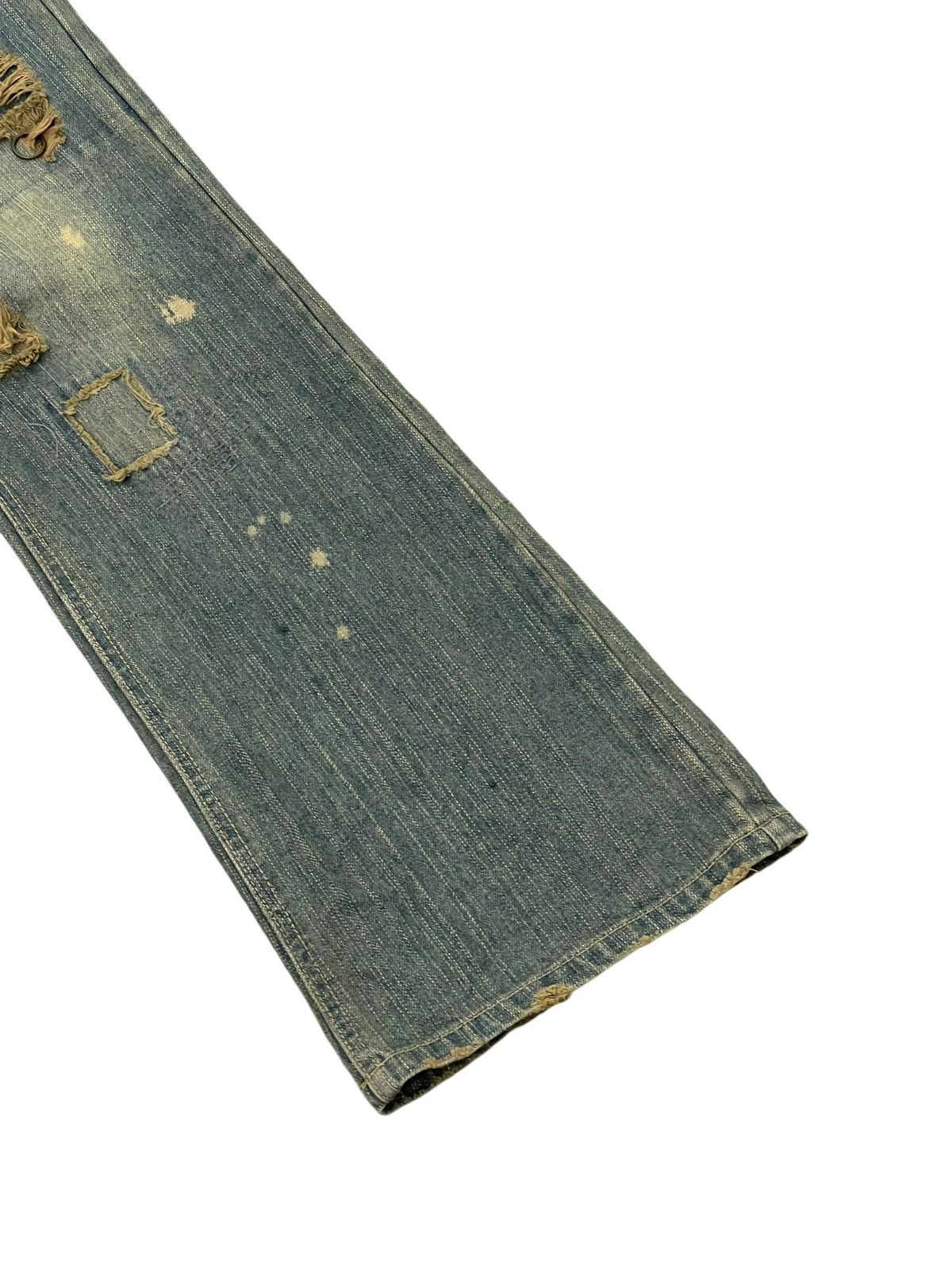 Other Flare Jeans Cimu International Faded Distress Boot Cut 8🟦9 Size US 33 - 4 Thumbnail