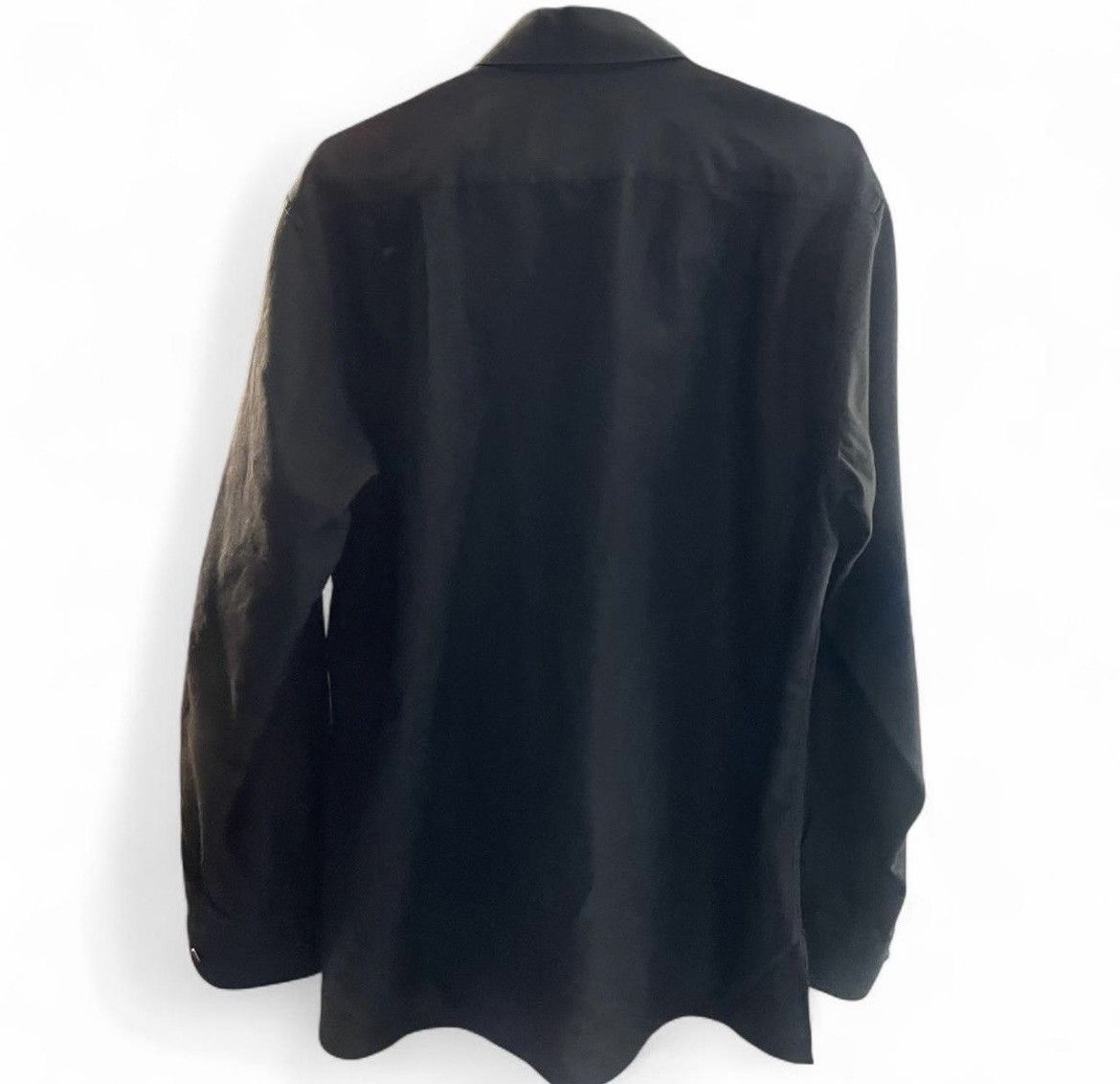Ermenegildo Zegna Ermenegildo Zegna Black Button Up Size US S / EU 44-46 / 1 - 4 Thumbnail