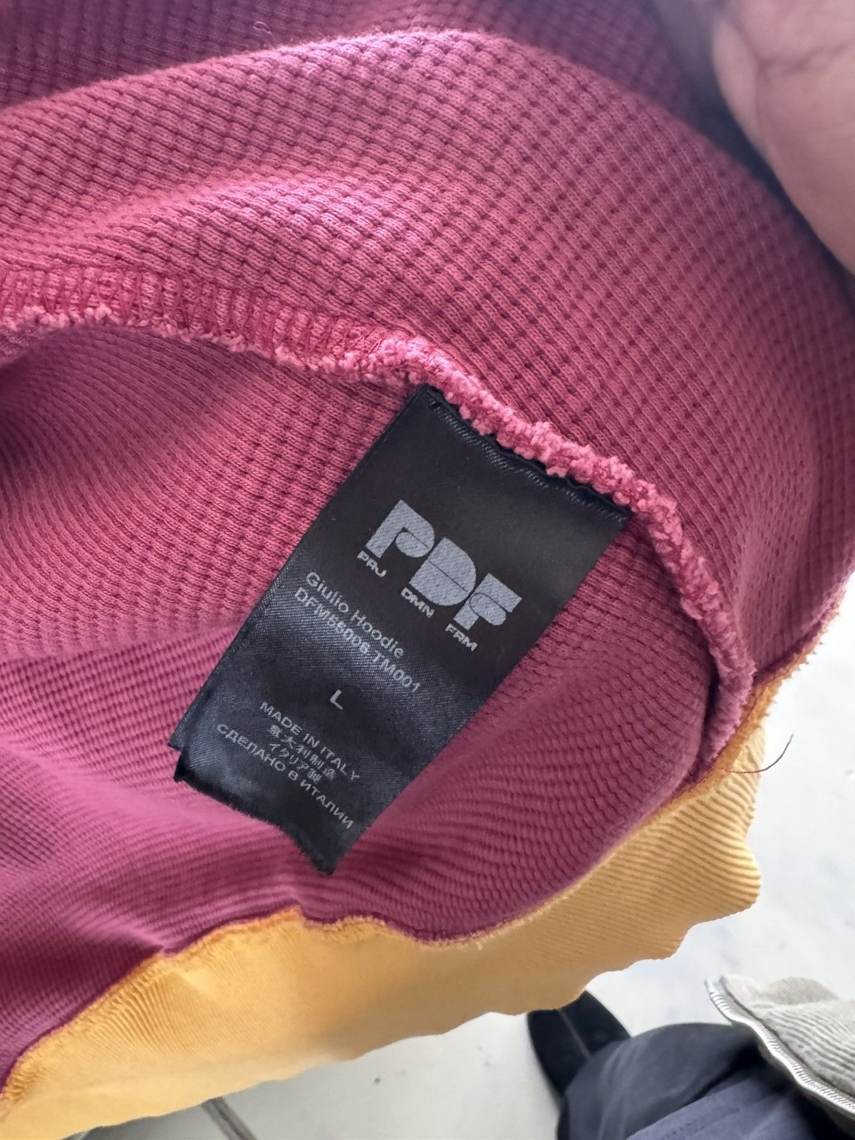 PDF PDF Channel Giulio Zip Hoodie L Size US L / EU 52-54 / 3 - 6 Thumbnail