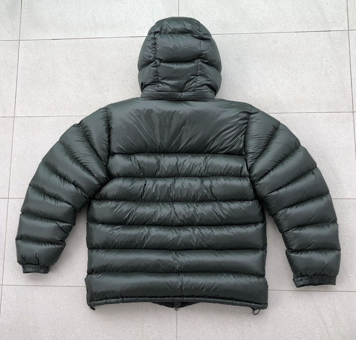 The North Face The North Face Down Jacket Full Zip Hood Green [XL] Size US XL / EU 56 / 4 - 18 Thumbnail