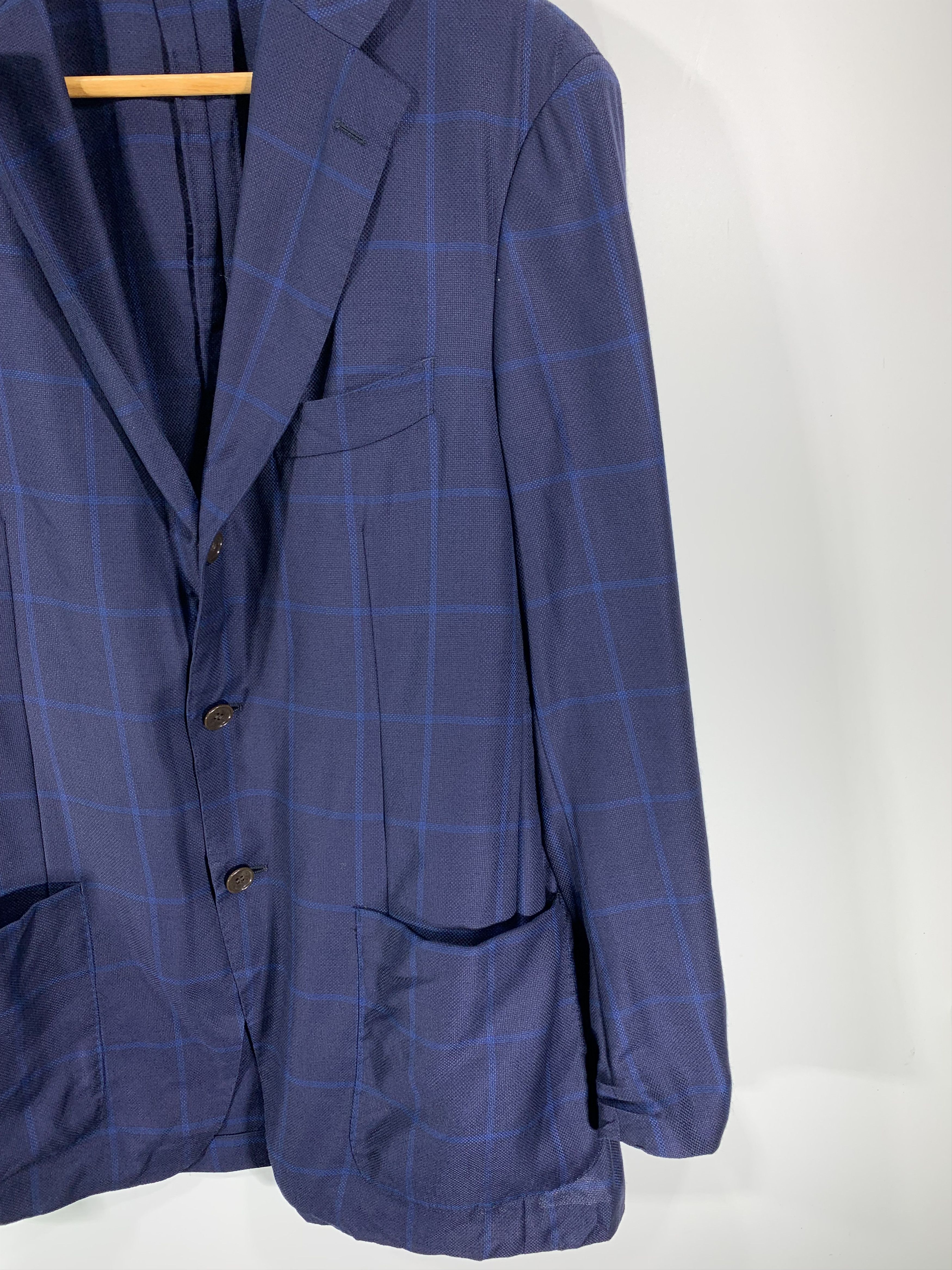 Designer × Ermenegildo Zegna × Vintage ⚡️Light Blazer Size US M / EU 48-50 / 2 - 2 Thumbnail