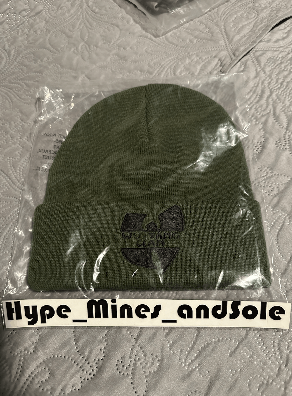 Supreme NWT Supreme x Wu Tang Clan Beanie - Green Size ONE SIZE - 3 Thumbnail