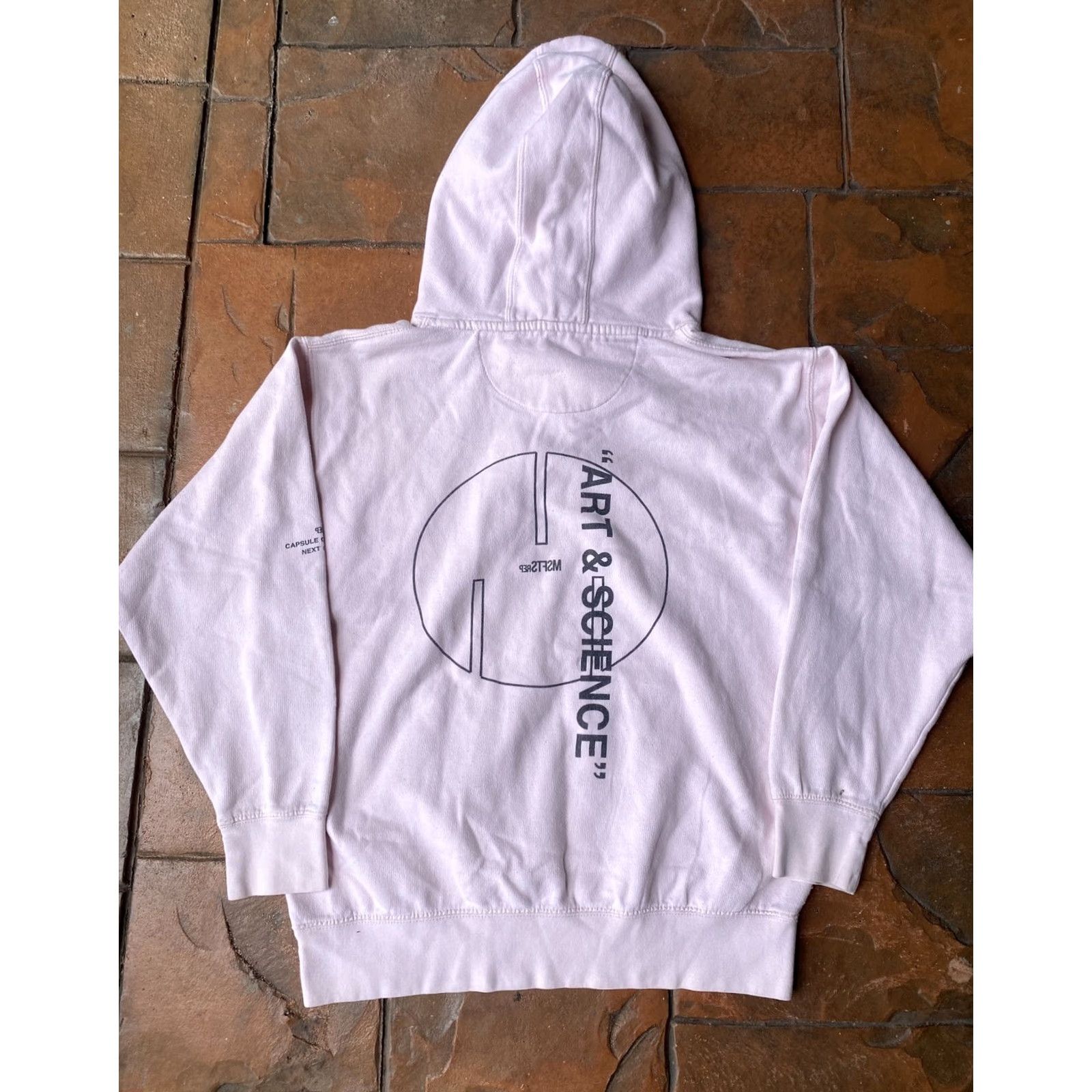 Msftsrep MSFTS Rep One World Pink Hoodie Sweatshirt Medium Jaden Smith Streetwear Sweatshirt Size US M / EU 48-50 / 2 - 3 Thumbnail