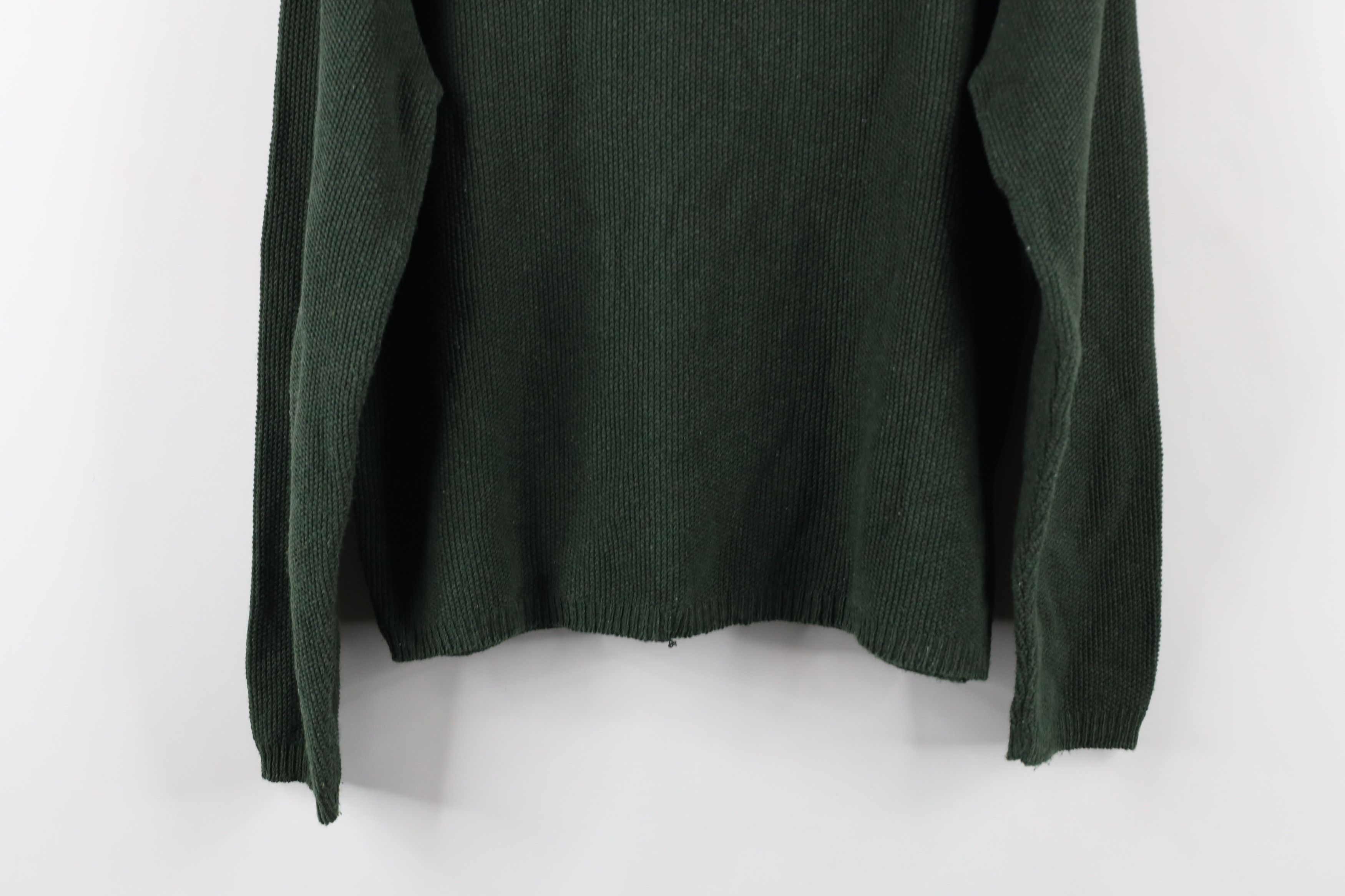 Vintage Vintage 90s Streetwear Blank Thermal Marled Knit Sweater USA Size M / US 6-8 / IT 42-44 - 9 Thumbnail