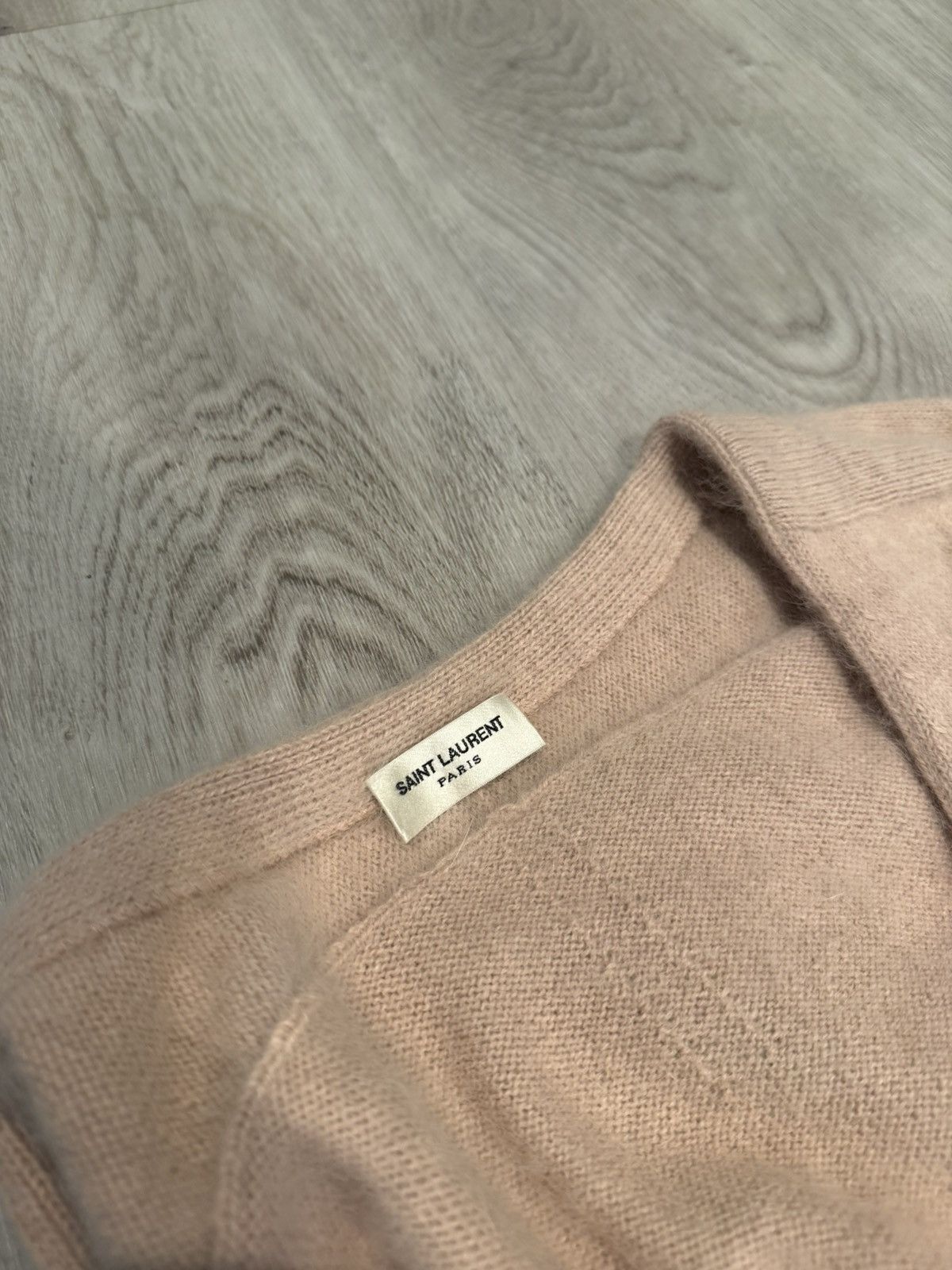 Saint Laurent Paris s/s 2013 wool mohair cardigan!! Size US S / EU 44-46 / 1 - 6 Thumbnail