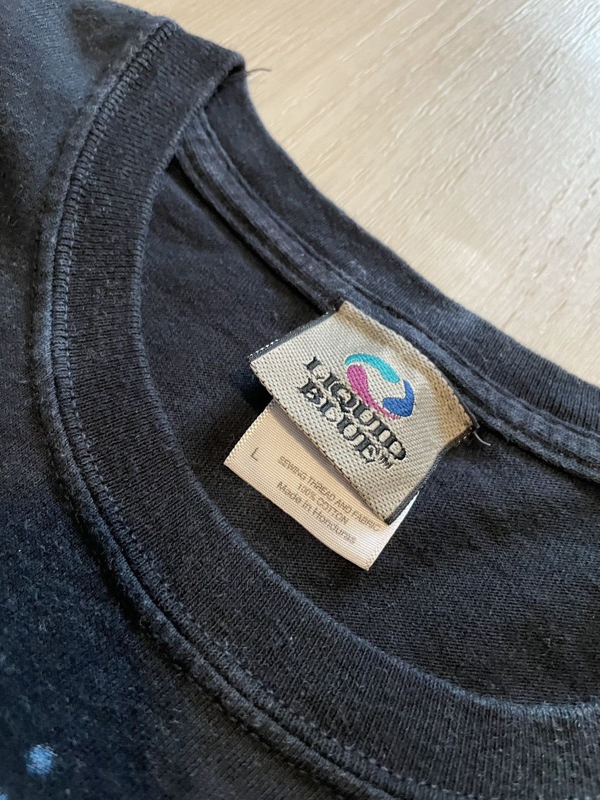 Rap Tees × Vintage Vintage Liquid Blue RUSH Tye Dye Bandtee Mens Large Size US L / EU 52-54 / 3 - 2 Thumbnail