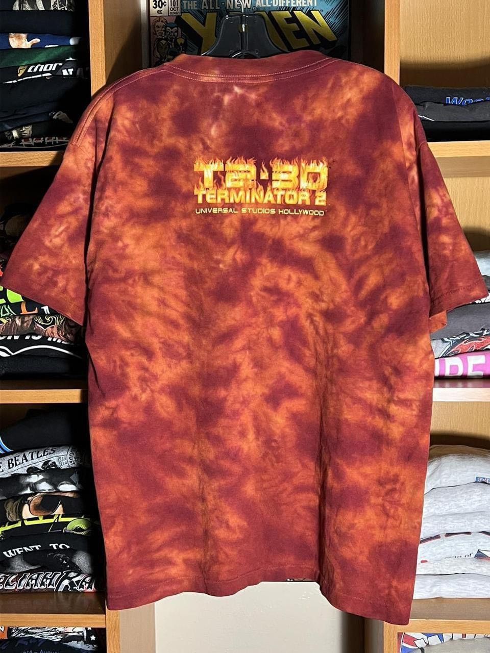 Universal Studios Vintage 90s Universal Studios Terminator 2 Ride Tee Size US L / EU 52-54 / 3 - 3 Thumbnail