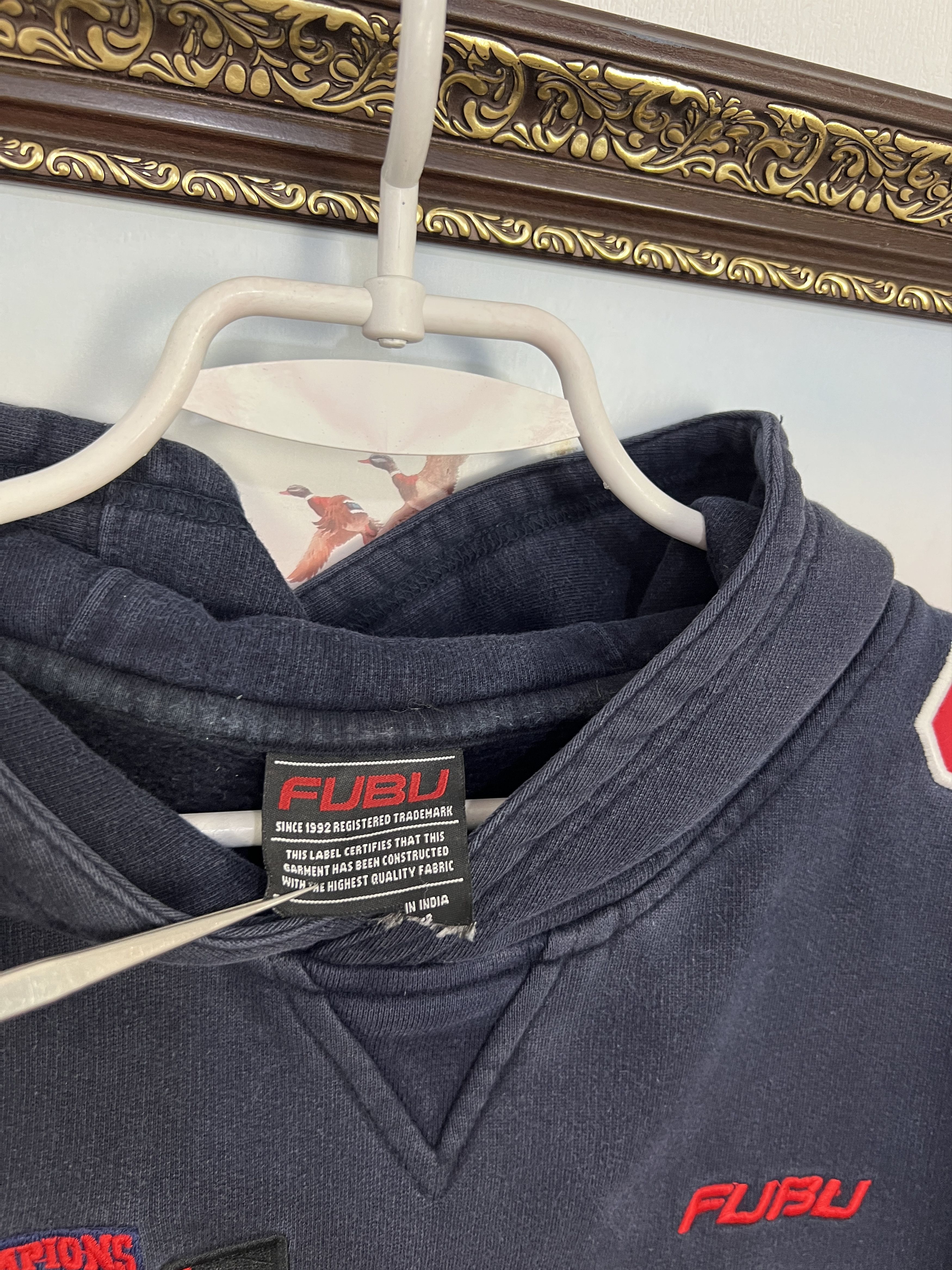 Fubu Vintage FUBU 05 Rap Hip Hop Hoodie Mens Jacket Big Logo Size US S / EU 44-46 / 1 - 8 Thumbnail