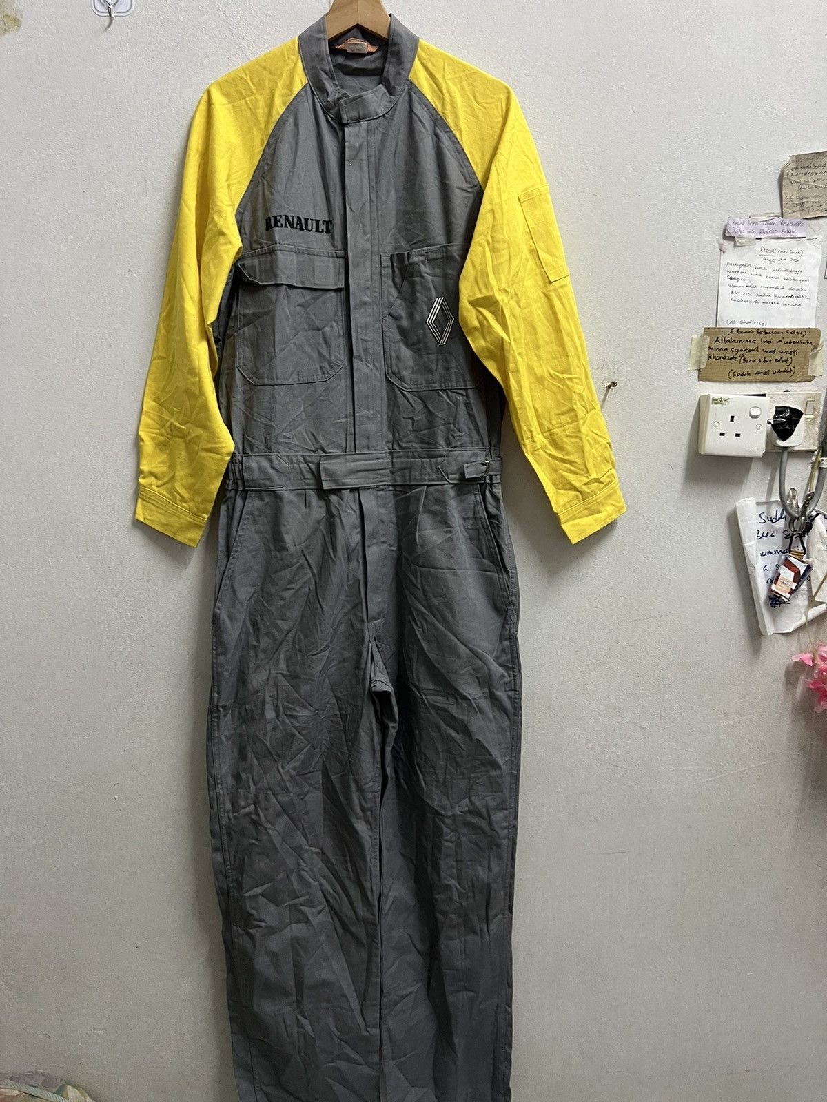 Vintage Vintage Renault overall moto L size Size US 33 - 2 Thumbnail