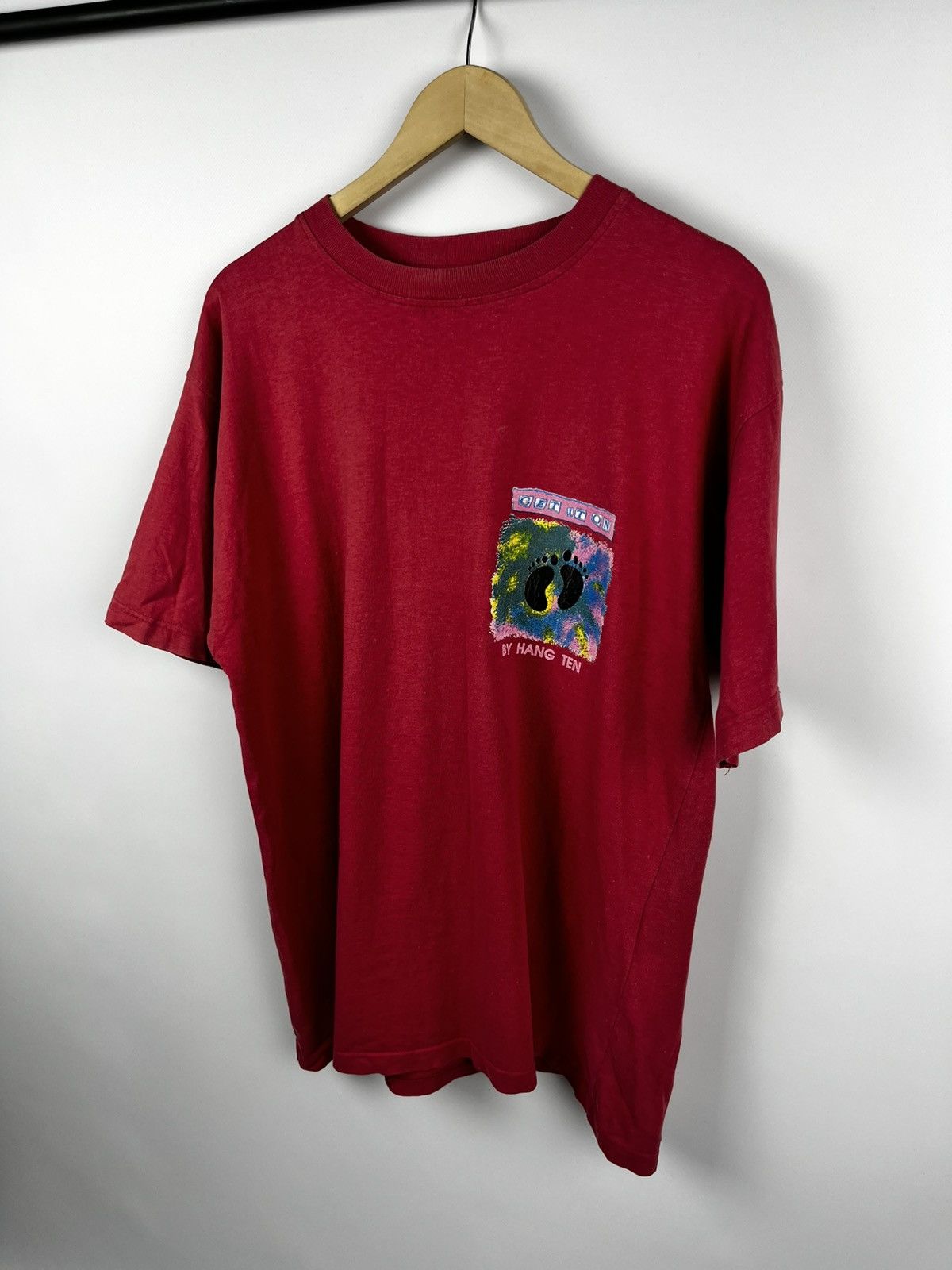 Sun Surf Hang Ten get it on with style t shirt surf vintage 90s Size US XL / EU 56 / 4 - 3 Thumbnail