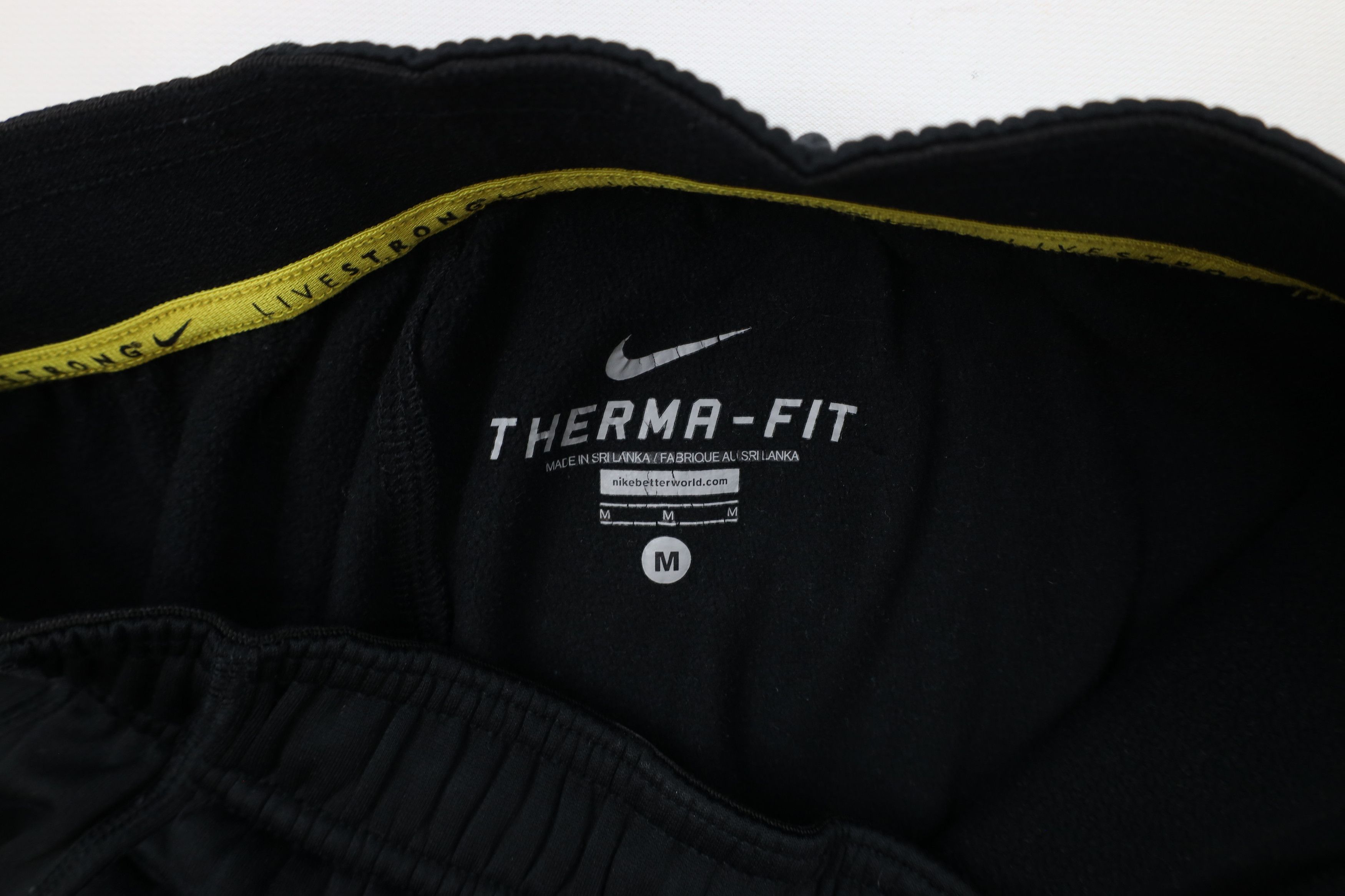 Nike × Vintage Vintage Y2K Nike Livestrong Lance Armstrong Wide Sweatpants Size US 34 / EU 50 - 10 Thumbnail
