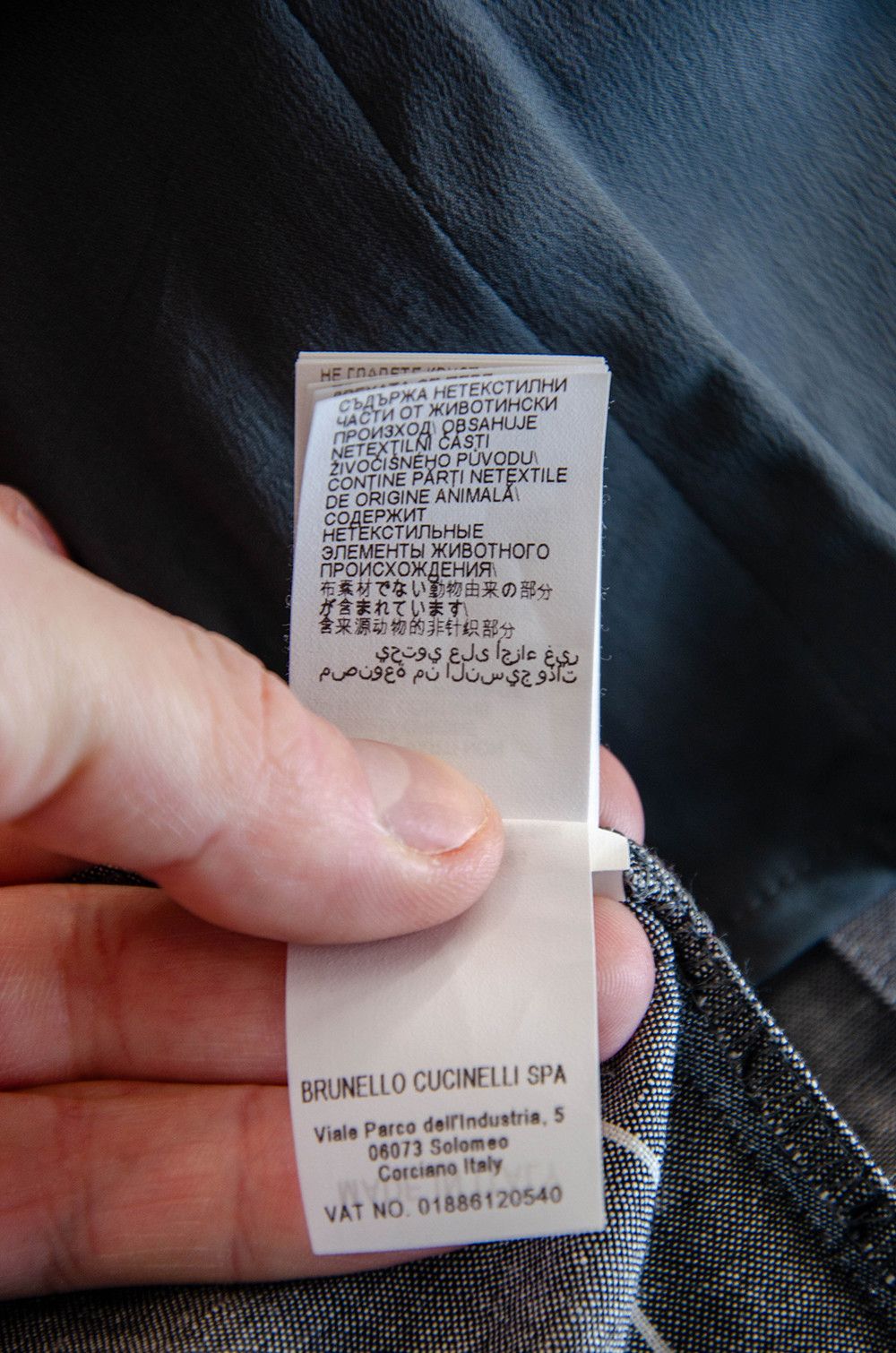 Brunello Cucinelli Brunello Cucinelli Wool Linen Pinstripe Blazer - Size IT38 Size XS / US 0-2 / IT 36-38 - 11 Thumbnail