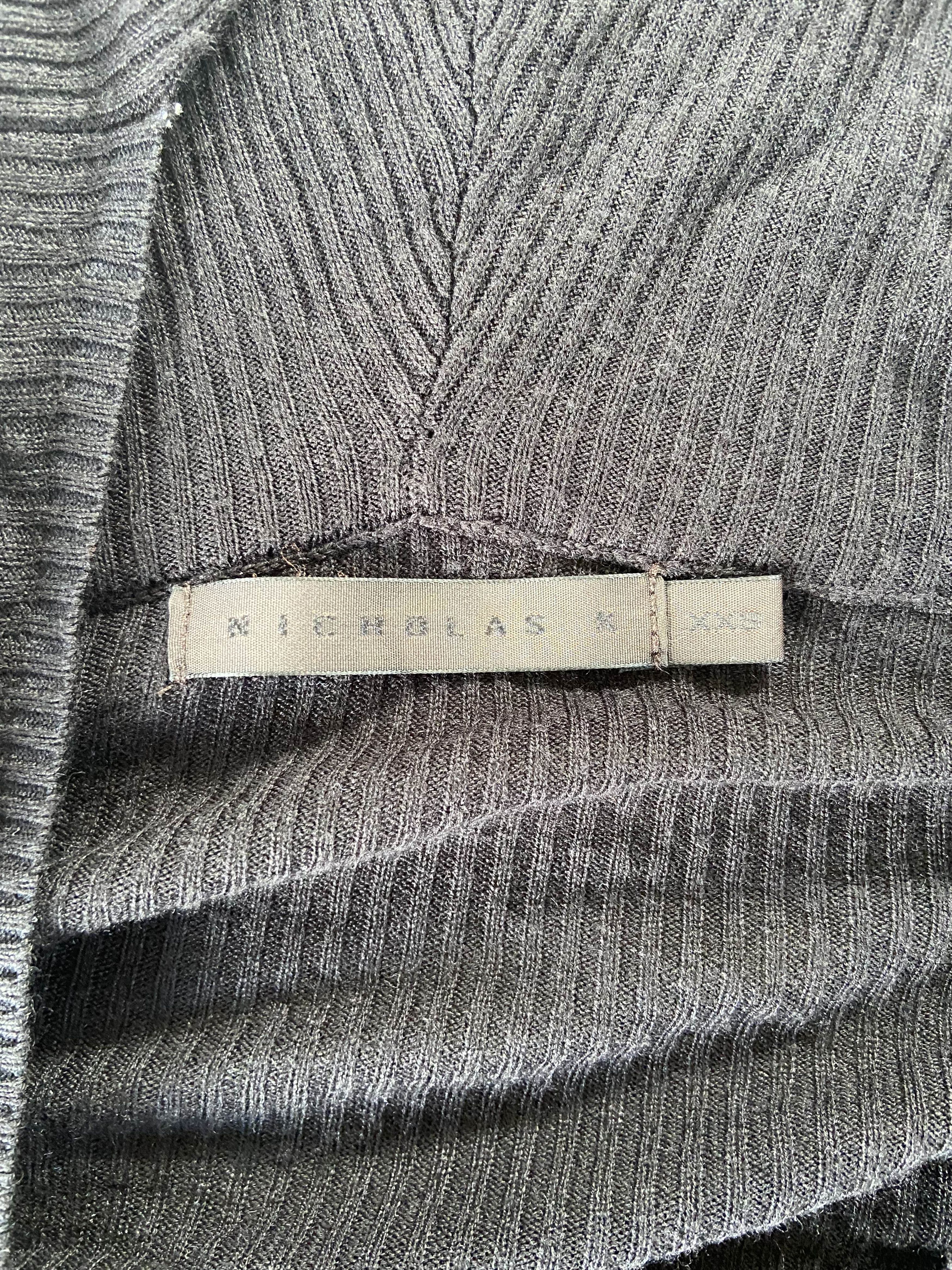 Nicholas K Oversized Hooded Cowl Neck Sweater Size XXS / US 00 / IT 34 - 4 Thumbnail