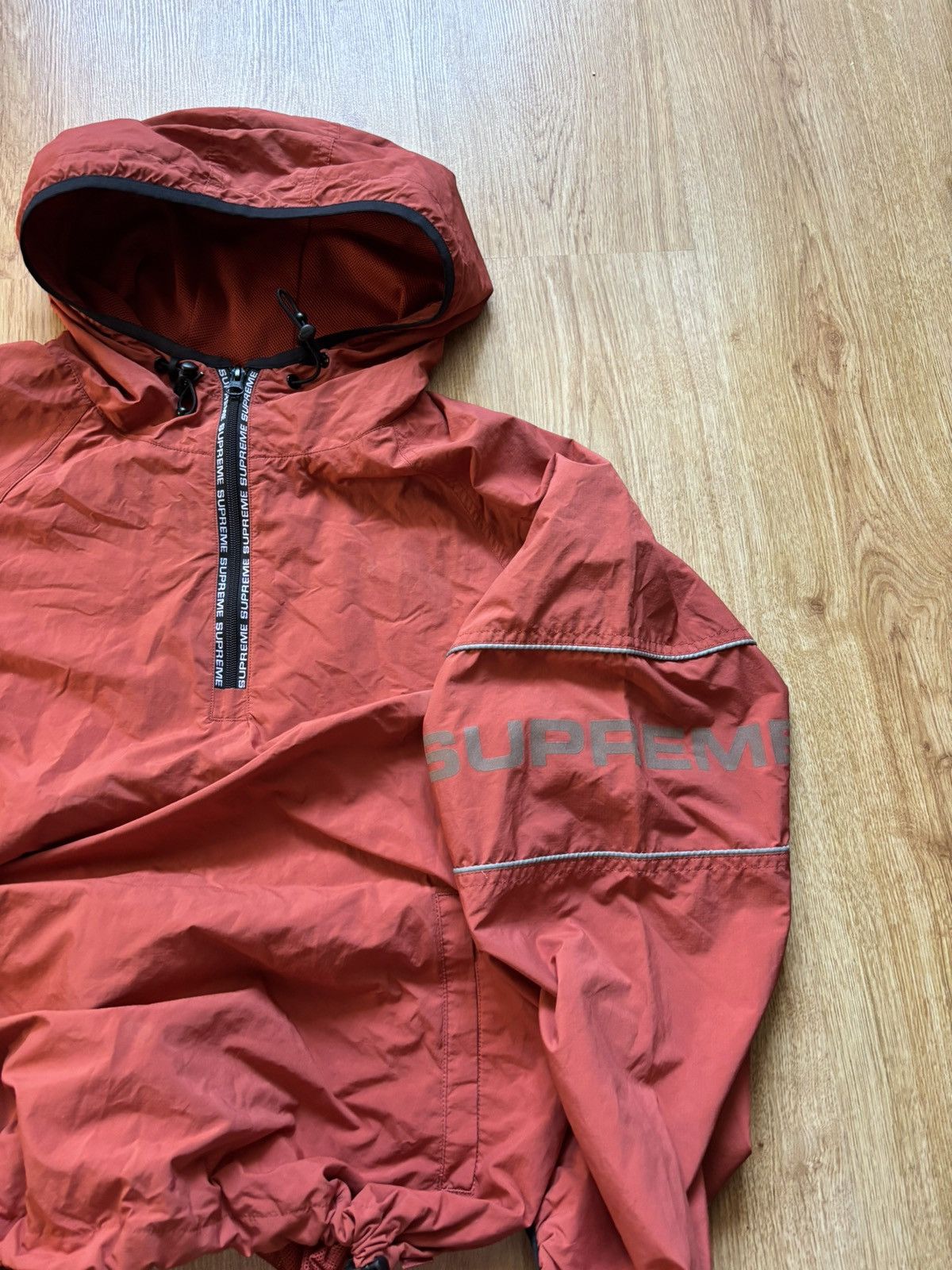 Supreme CRAZY SUPREME HANORAC With a reflective logo Size US M / EU 48-50 / 2 - 14 Thumbnail