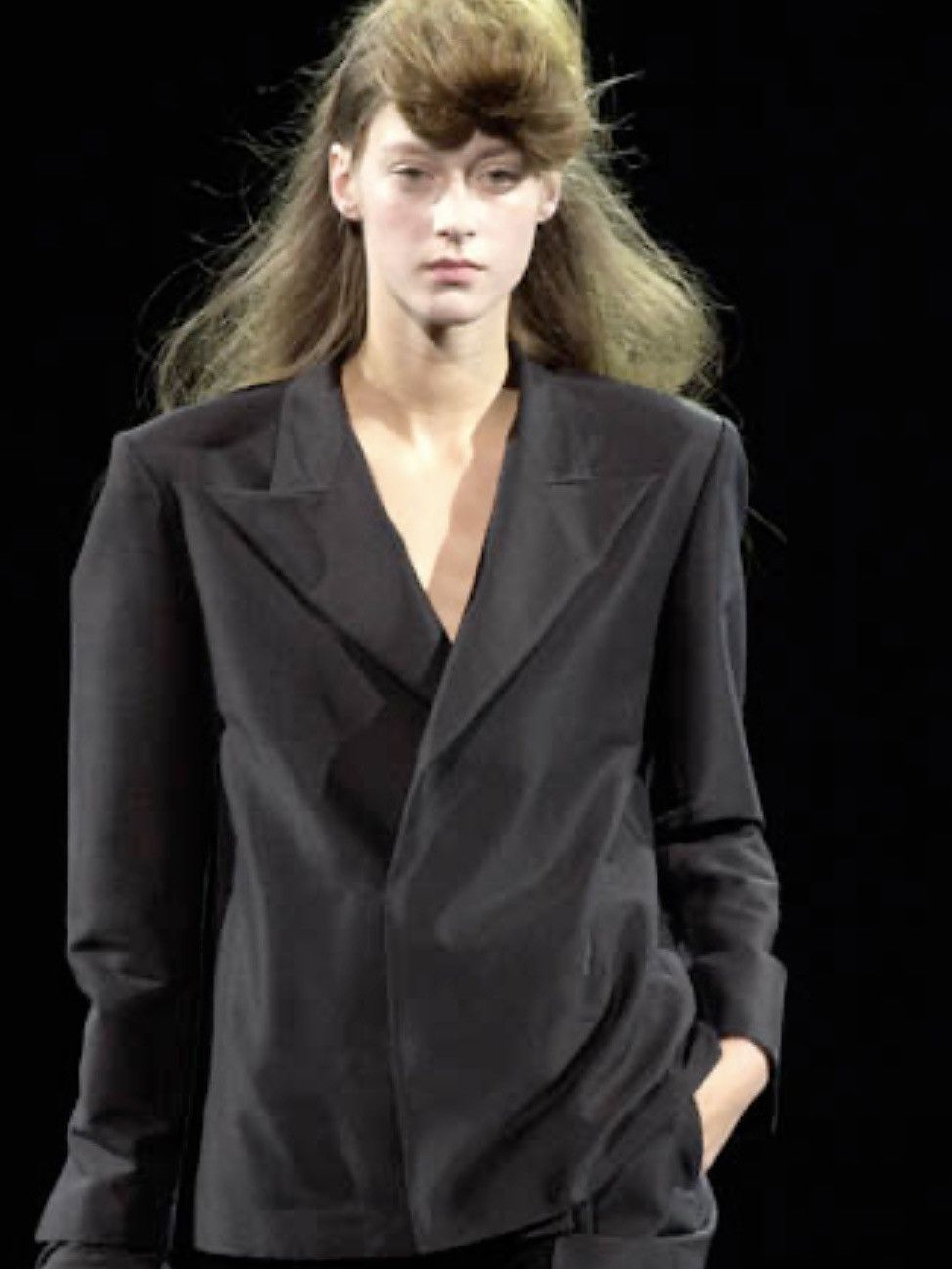Yohji Yamamoto S/S 01 NWT Oversized Zip Back Blazer Size M / US 6-8 / IT 42-44 - 1 Thumbnail
