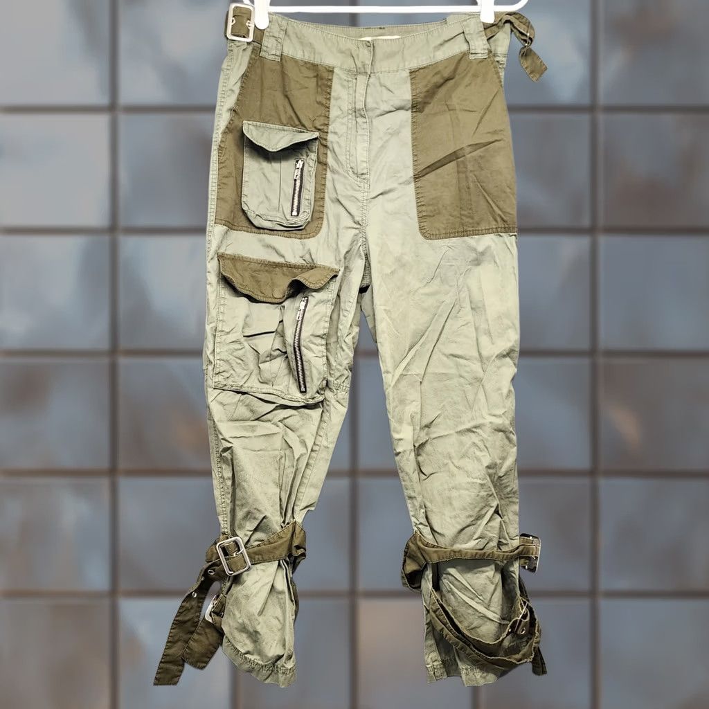 Asos ASOS Pants Womens Size 10 Green Utility Cargo Cotton Hiking Gorpcore Pants Womens 10 Green Cargo Cotton Hiking Gorpcore Mens? Size 32" / US 10 / IT 46 - 1 Thumbnail