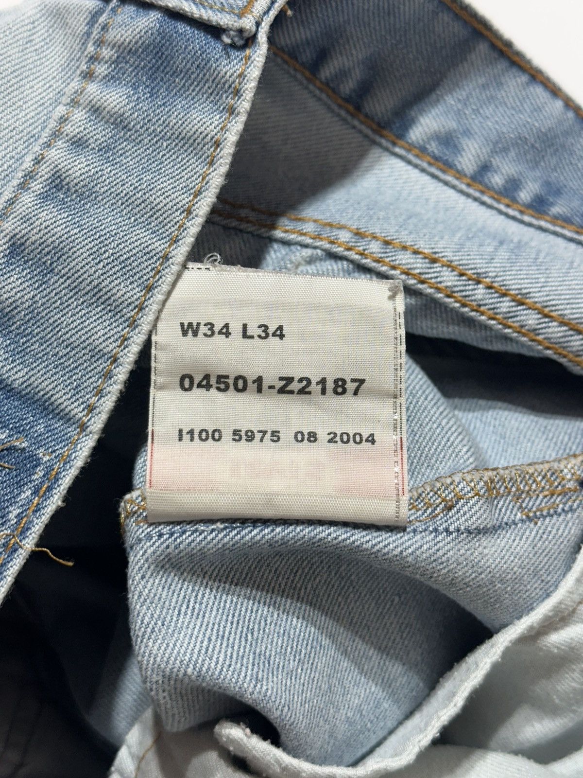 Levi's Vintage Clothing Vintage 90s Levi's Distressed Baggy-Fit Size US 34 / EU 50 - 8 Thumbnail