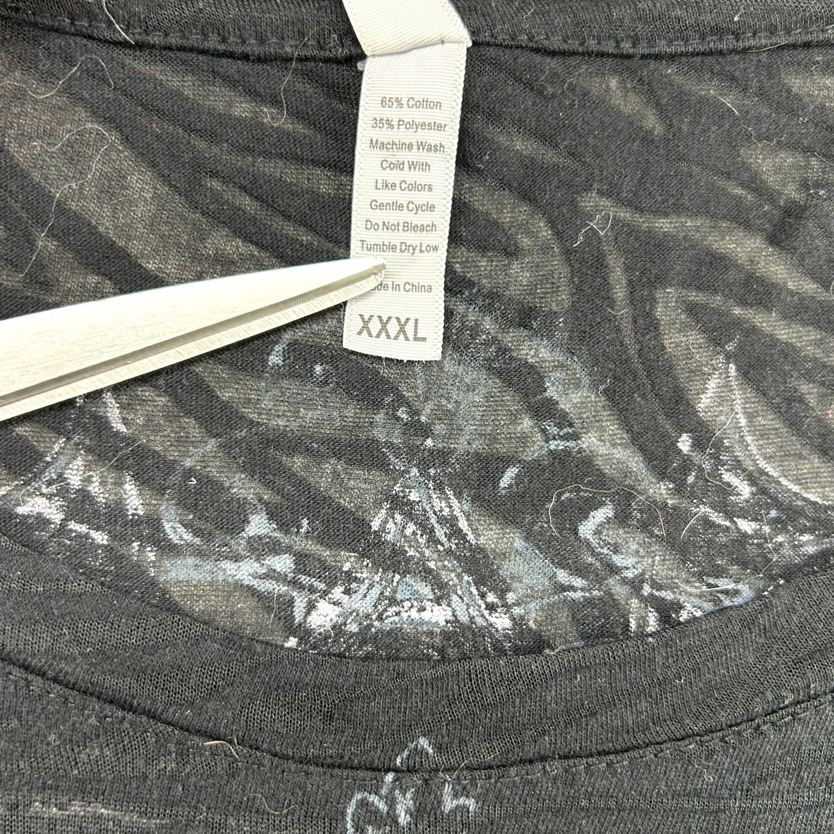Vintage VINTAGE not applicable; restructure: Yu Jin Wings Shirt Women 3XL Black Long Sleeve Rhinestone Burnout See Thru Shirt Size XXL / US 16-18 / IT 52-54 - 5 Thumbnail