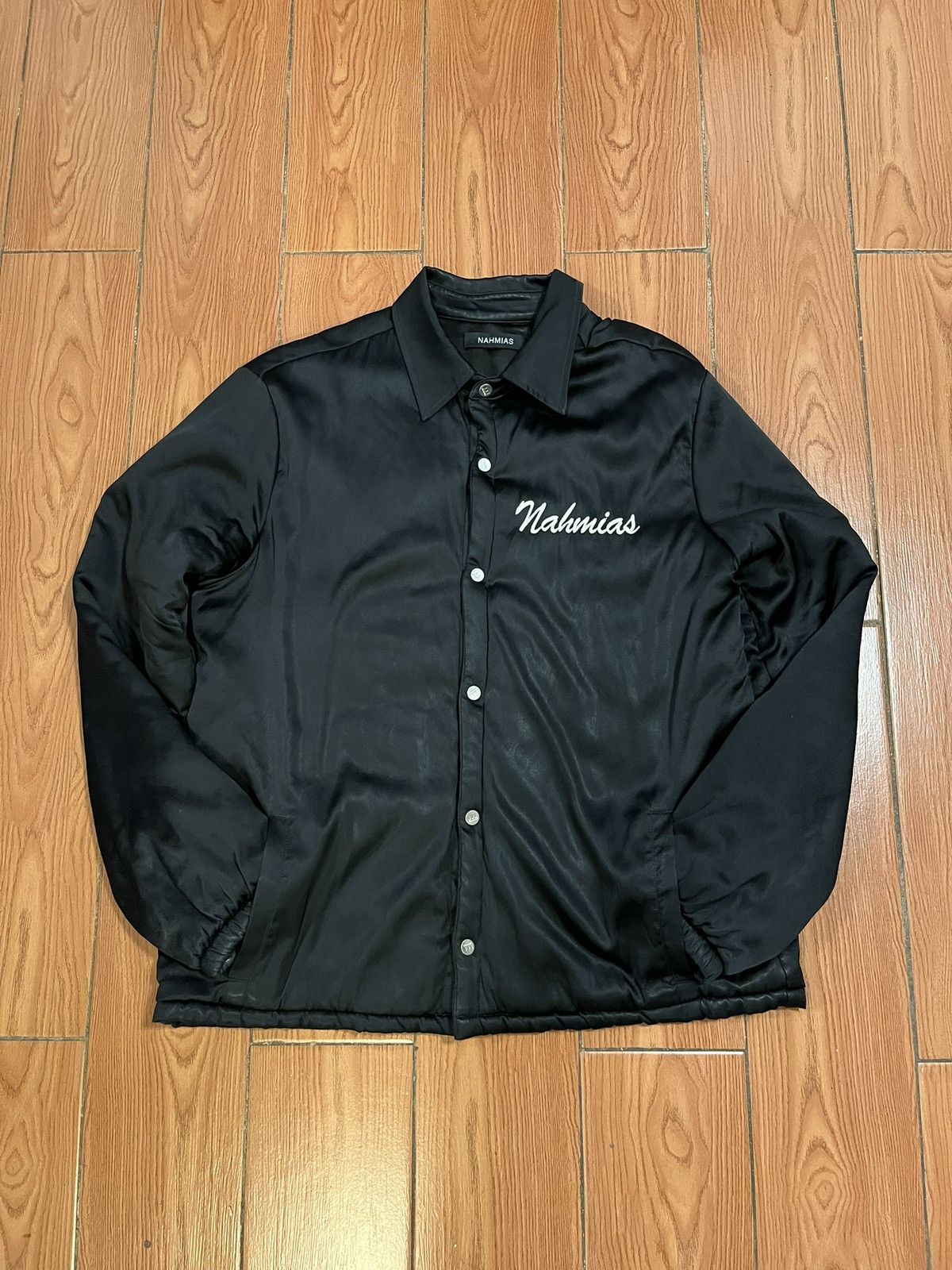 Nahmias Nahmias silk bomber jacket rare Size US L / EU 52-54 / 3 - 1 Thumbnail