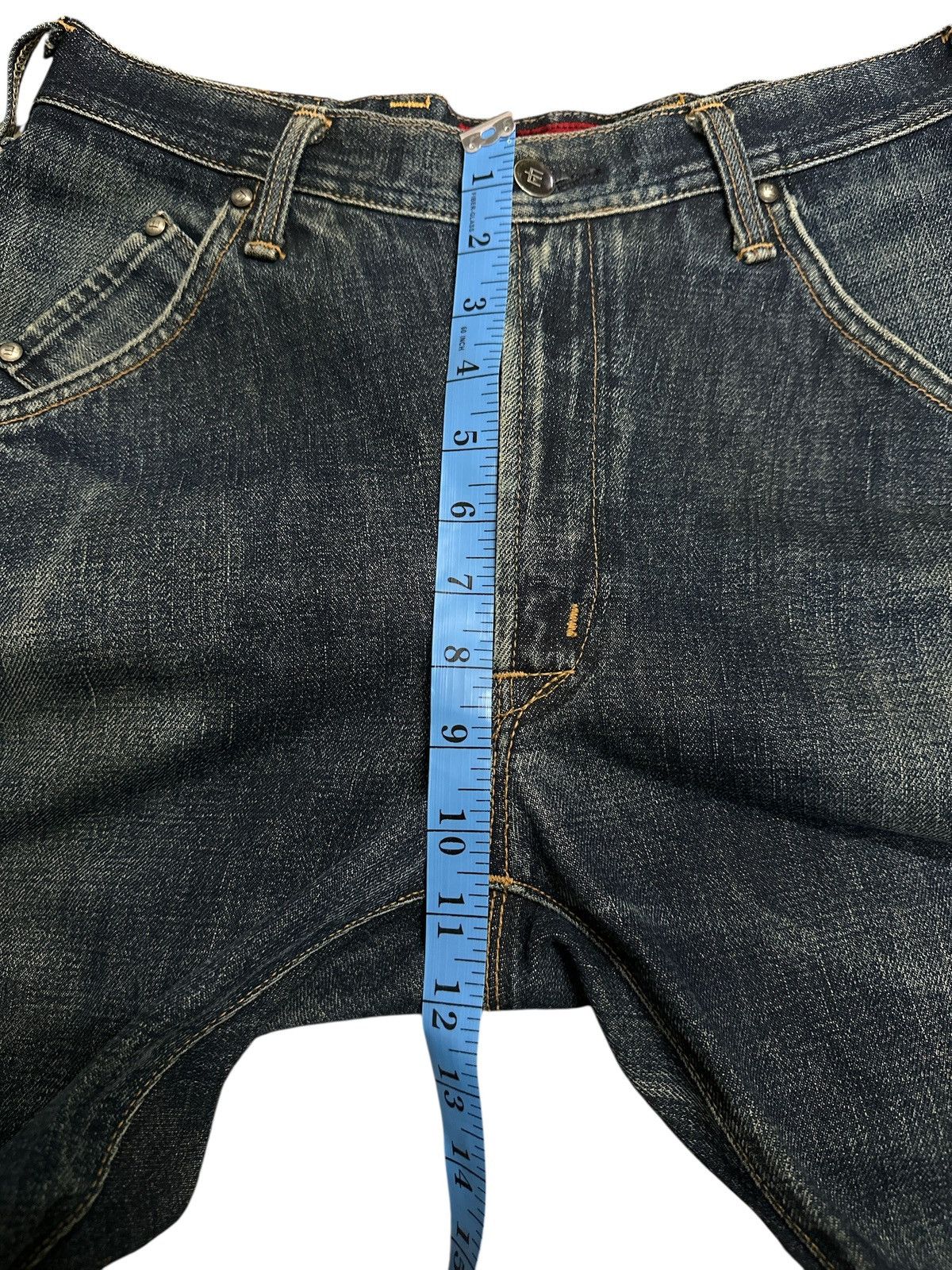 Kapital Vintage Edwin E Function Single Pocket Twist Legs . Size US 30 / EU 46 - 10 Thumbnail