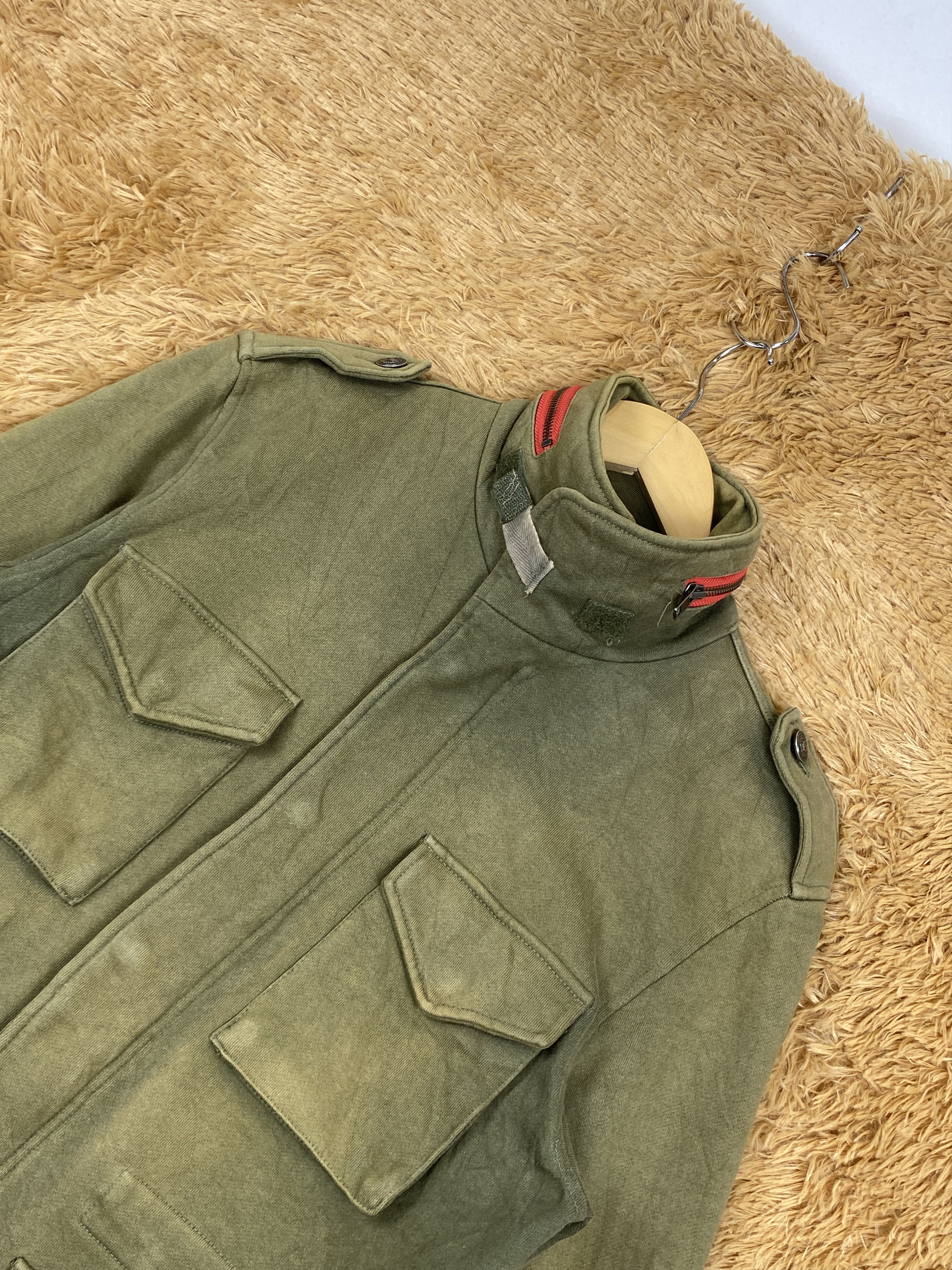 Japanese Brand Vintage FamousCrap Rugged Zip Up Utility Jacket J1730 Size US S / EU 44-46 / 1 - 2 Thumbnail