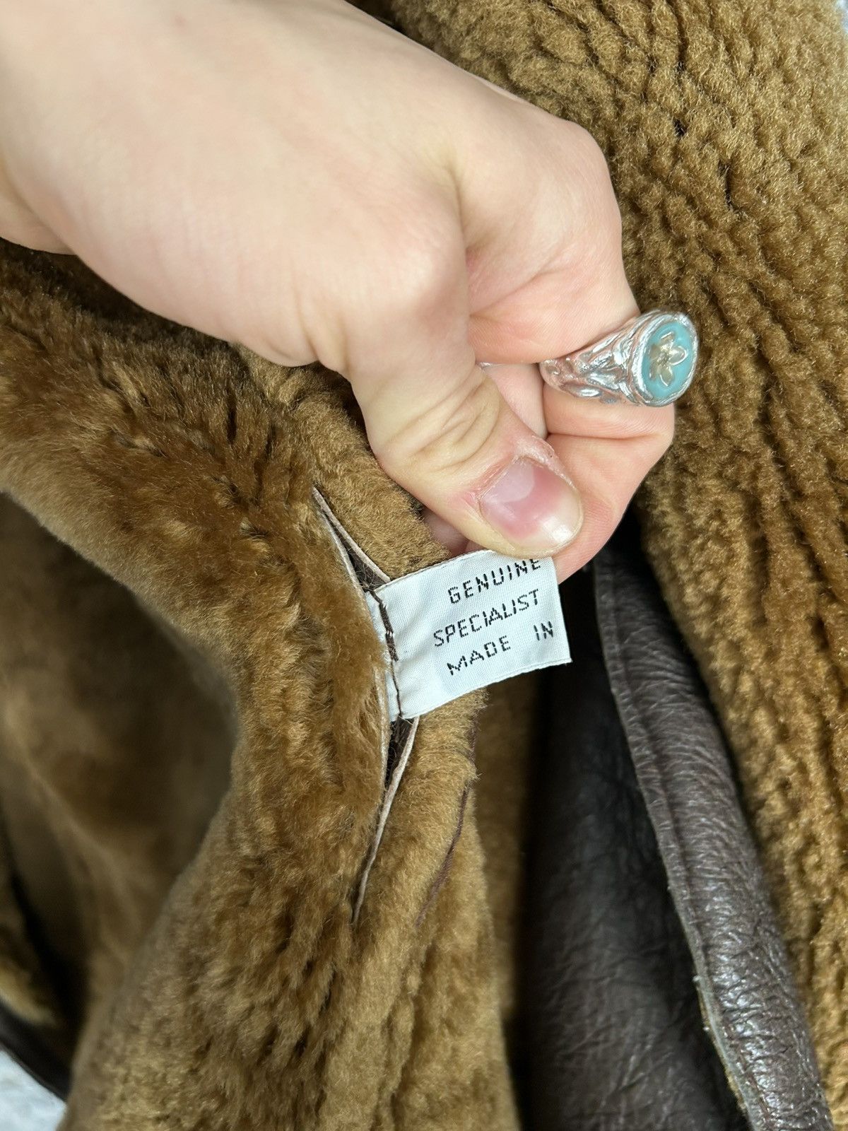 Genuine Leather Vintage Sherpa Genuine Leather Avant Garde Pilot Military Size US L / EU 52-54 / 3 - 8 Thumbnail