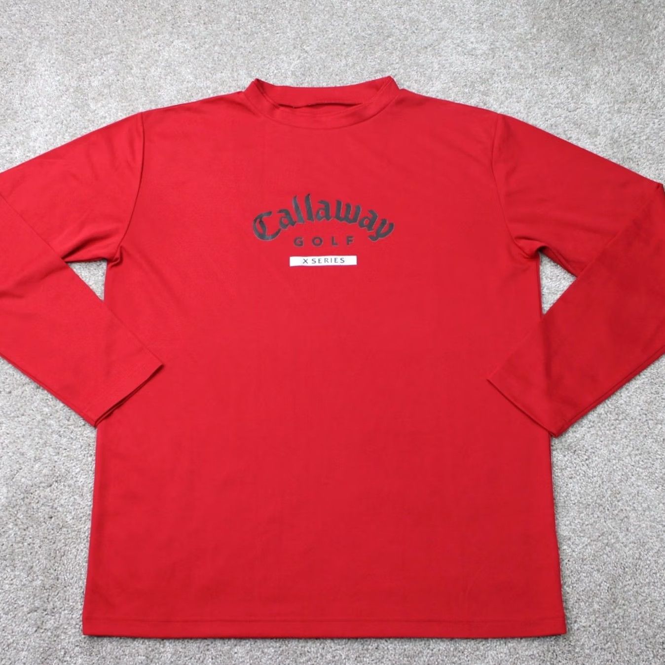 Callaway Callaway X-Series Shirt Mens Large Red 100% Polyester Long Sleeve Pullover Size US L / EU 52-54 / 3 - 2 Thumbnail