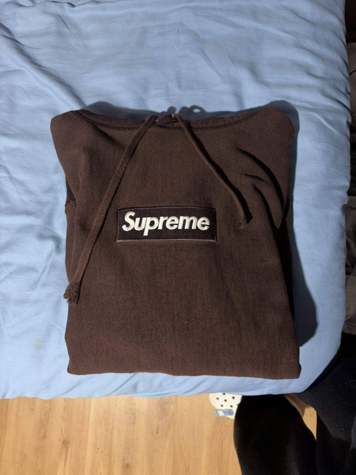 Supreme Bandana Box Logo Hoodie Dark Brown | Grailed