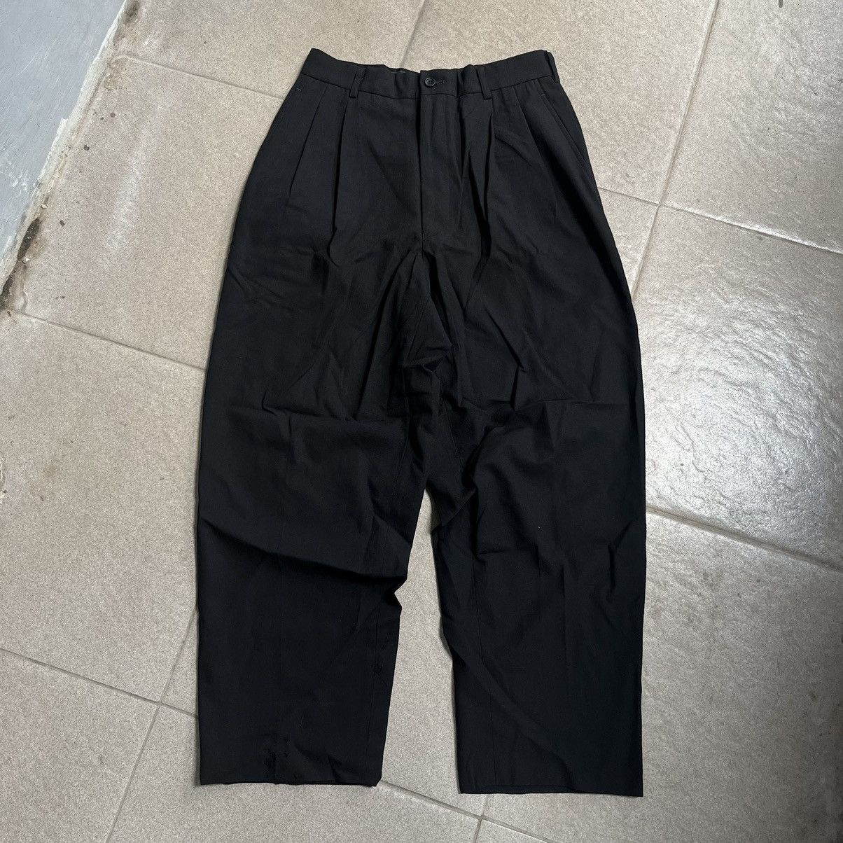10 Corso Como × Comme des Garcons 💥Comme Des Garcons Homme AD 1999 Pleated Pant Size US 27 - 1 Thumbnail
