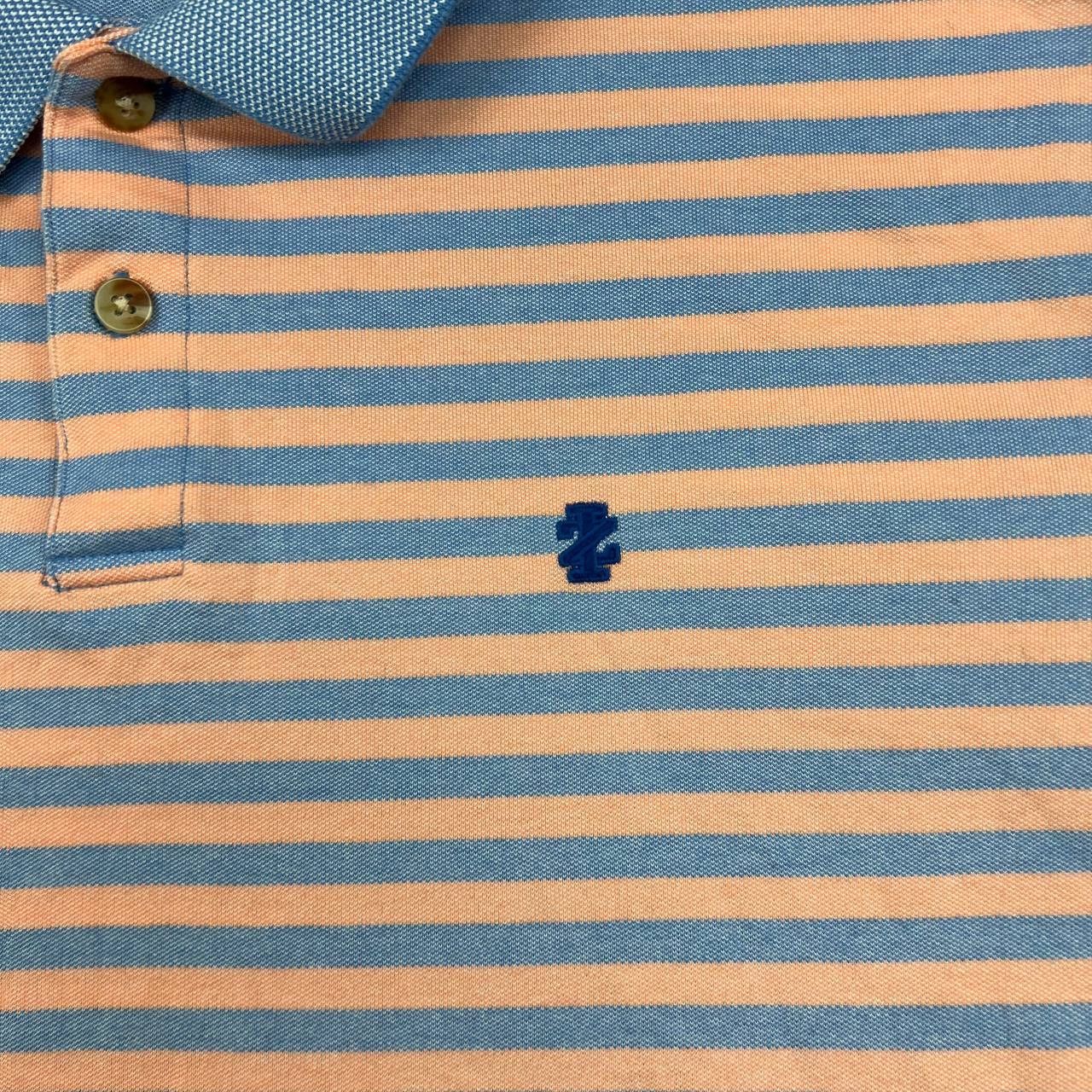 Izod Izod Advantage 2XL Stretch Polo Shirt Men Striped XXL Size US XXL / EU 58 / 5 - 3 Thumbnail