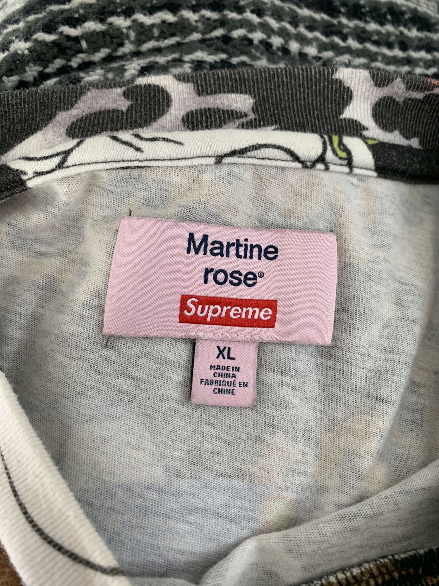 Martine Rose × Supreme Supreme Martine Rose Shirt All Over Print L Size US L / EU 52-54 / 3 - 5 Thumbnail