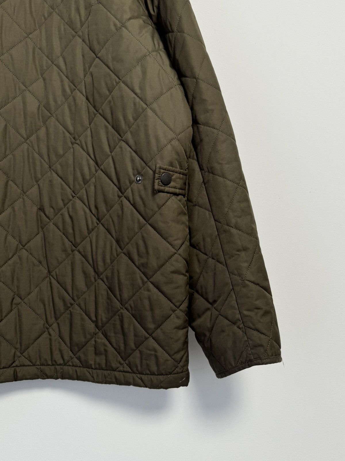 Barbour men's Barbour Chelsea Sportquilt Quilted Olive Field Jacket Size US XL / EU 56 / 4 - 19 Thumbnail