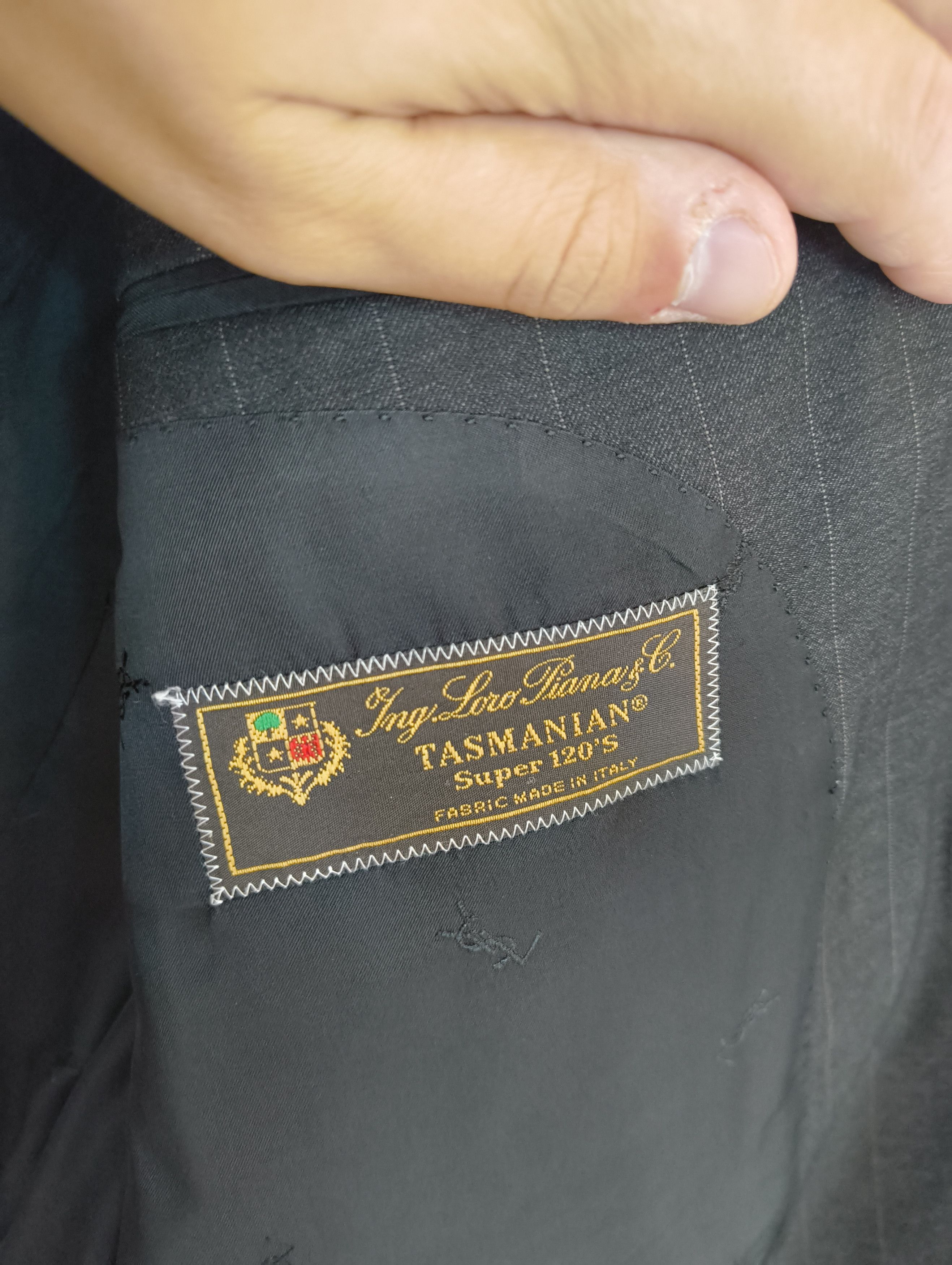 Yves Saint Laurent YSL Rive Gauche Blazer – Loro Piana Wool – Size 52 Size 52R - 5 Thumbnail