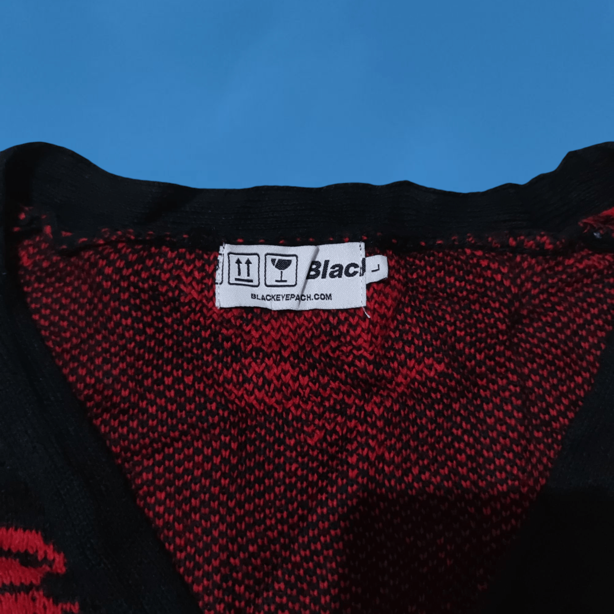 BlackEyePatch Black Eye Patch Nice Design Sweater Cardigan Size US L / EU 52-54 / 3 - 3 Thumbnail