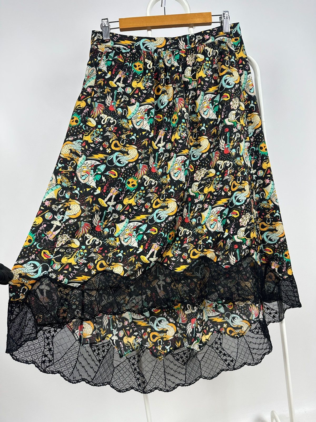 Zadig & Voltaire Zadig & Voltaire Joslin Plisse Party Circus Midi Skirt Size 26" / US 2 / IT 38 - 7 Thumbnail