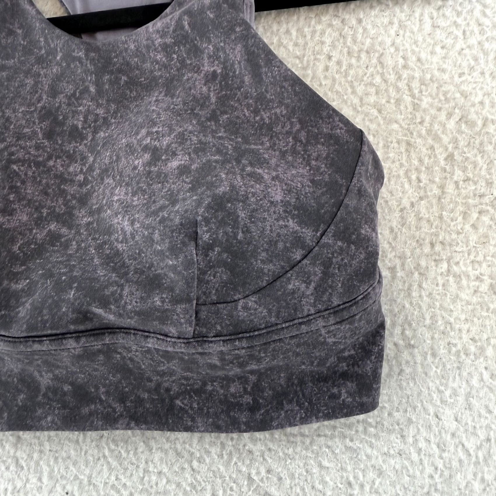 Lululemon Lululemon Wunder Train Longline Bra Womens 6 Dusky Lavender Yoga Gym Sporty Size ONE SIZE - 3 Thumbnail