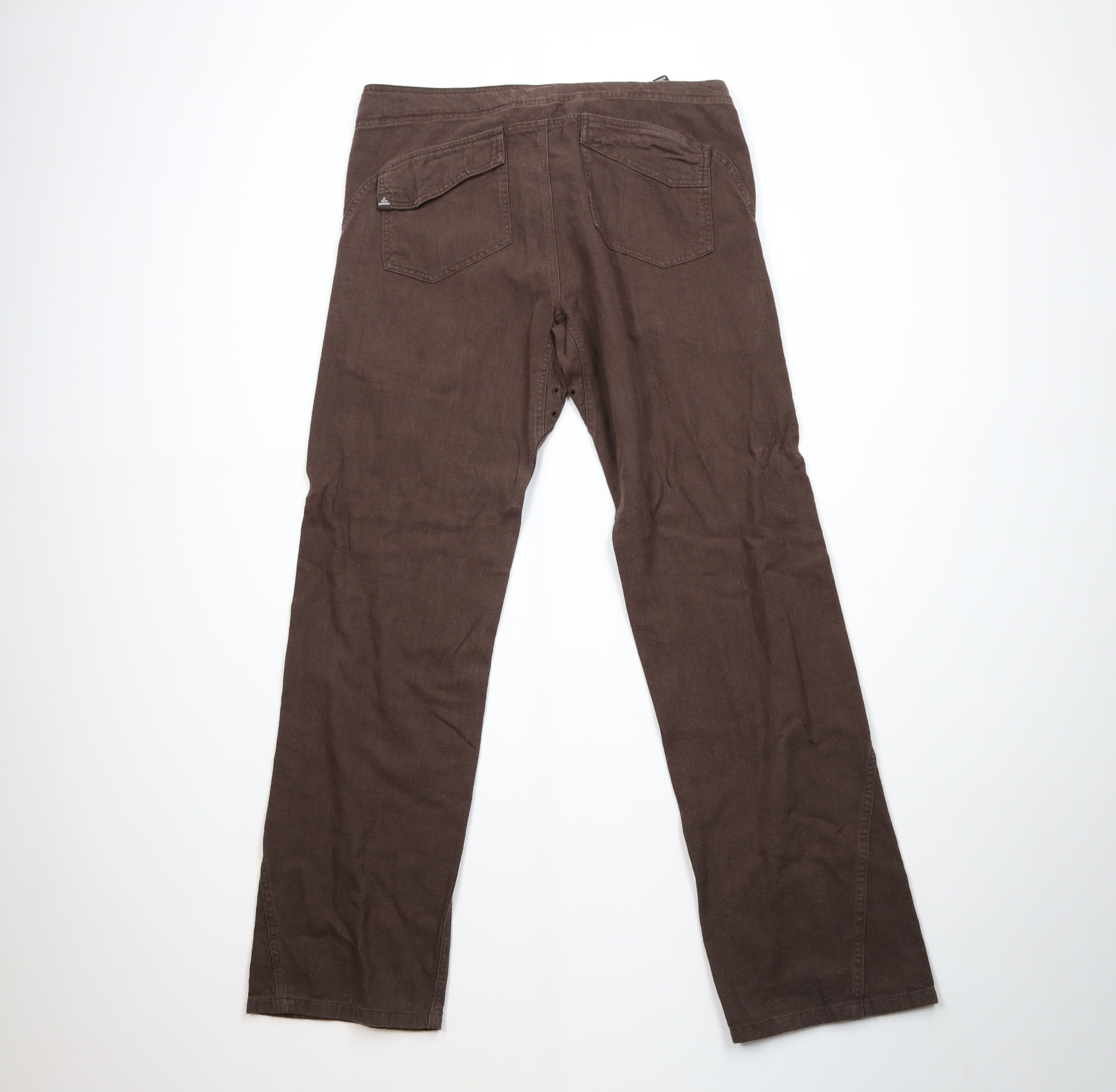 Prana prAna Breathe Hemp Organic Cotton Wide Leg Hiking Pants Size US 36 / EU 52 - 9 Thumbnail