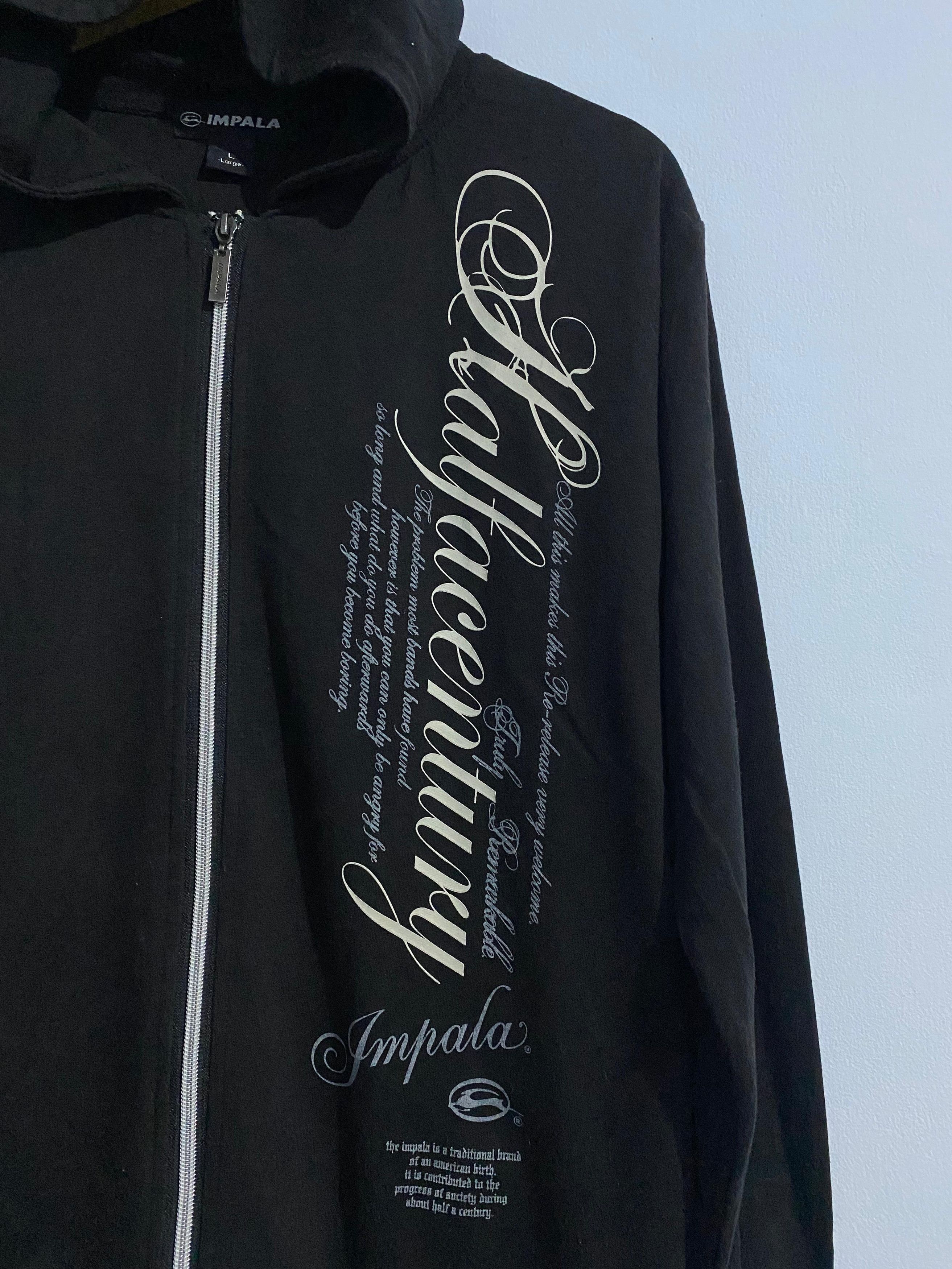 Japanese Brand Japanese Impala goth zipp hoodie Size US L / EU 52-54 / 3 - 2 Thumbnail