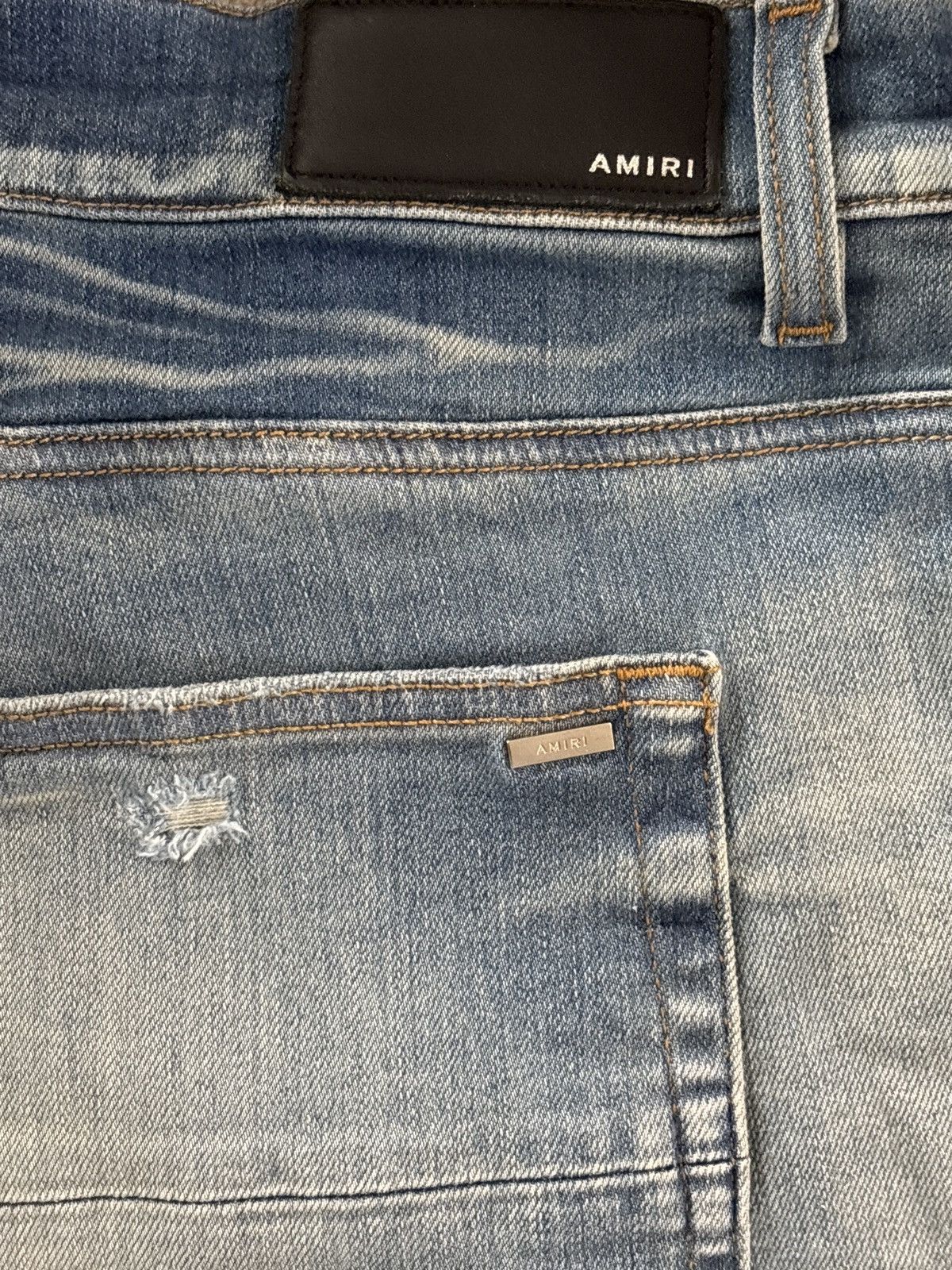 Amiri Amiri MX1 Indigo Jeans Size US 38 / EU 54 - 4 Thumbnail