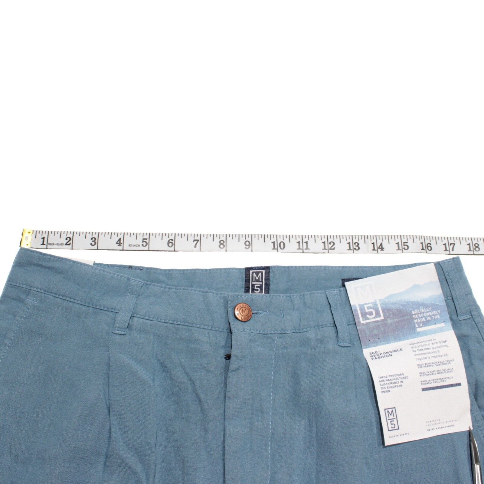 Other Meyer New with tags Chino Size 34 US In Blue Size US 34 / EU 50 - 3 Thumbnail
