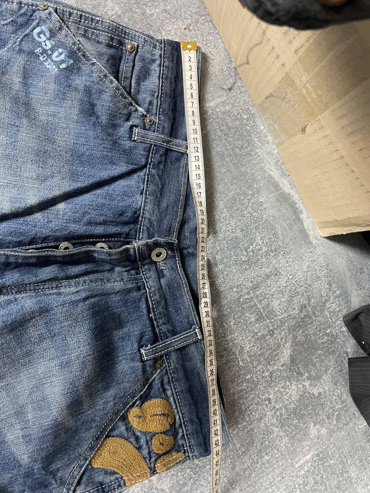 G-Star Vintage baggy big logo G Star Raw Elwood carter embro jeans Size US 32 / EU 48 - 15 Thumbnail