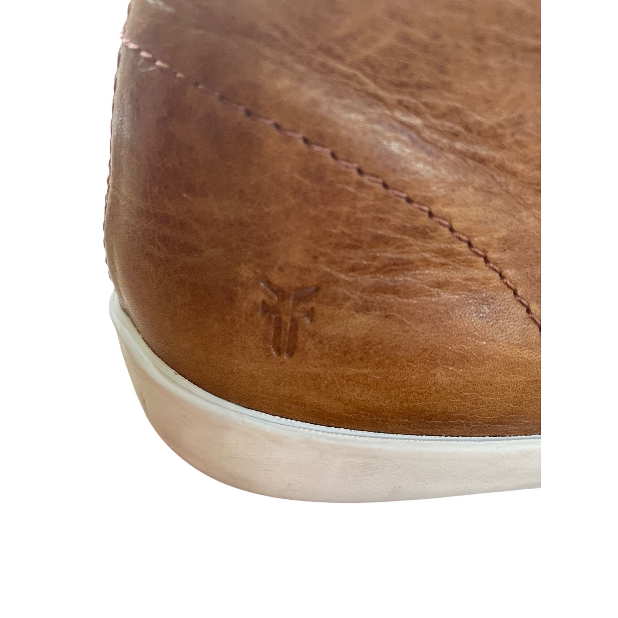 Frye Frye Mens Brown Leather High Top Sneakers Shoes Size 9.5 SKU Size US 9.5 / EU 42-43 - 15 Thumbnail