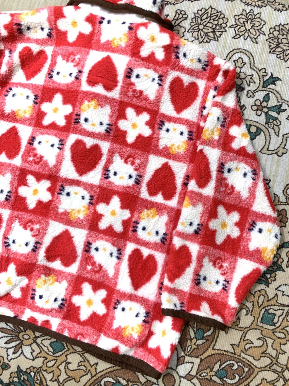 Japanese Brand VINTAGE HELLO KITTY WOOL Size US XS / EU 42 / 0 - 14 Thumbnail